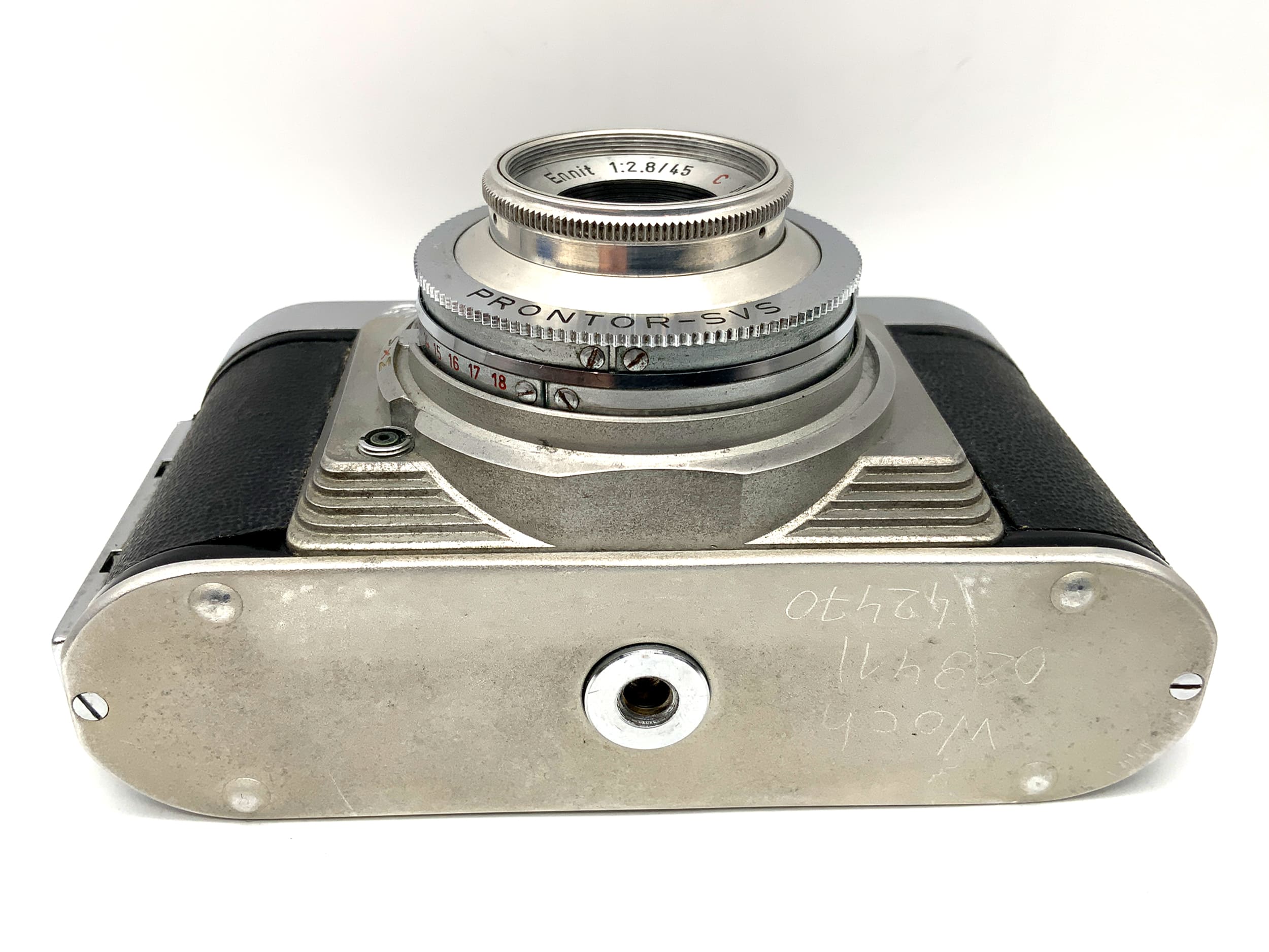 Wirgin Edixa I-L Sucherkamera mit Ennit 1:2.8/45 red C Prontor-SVS