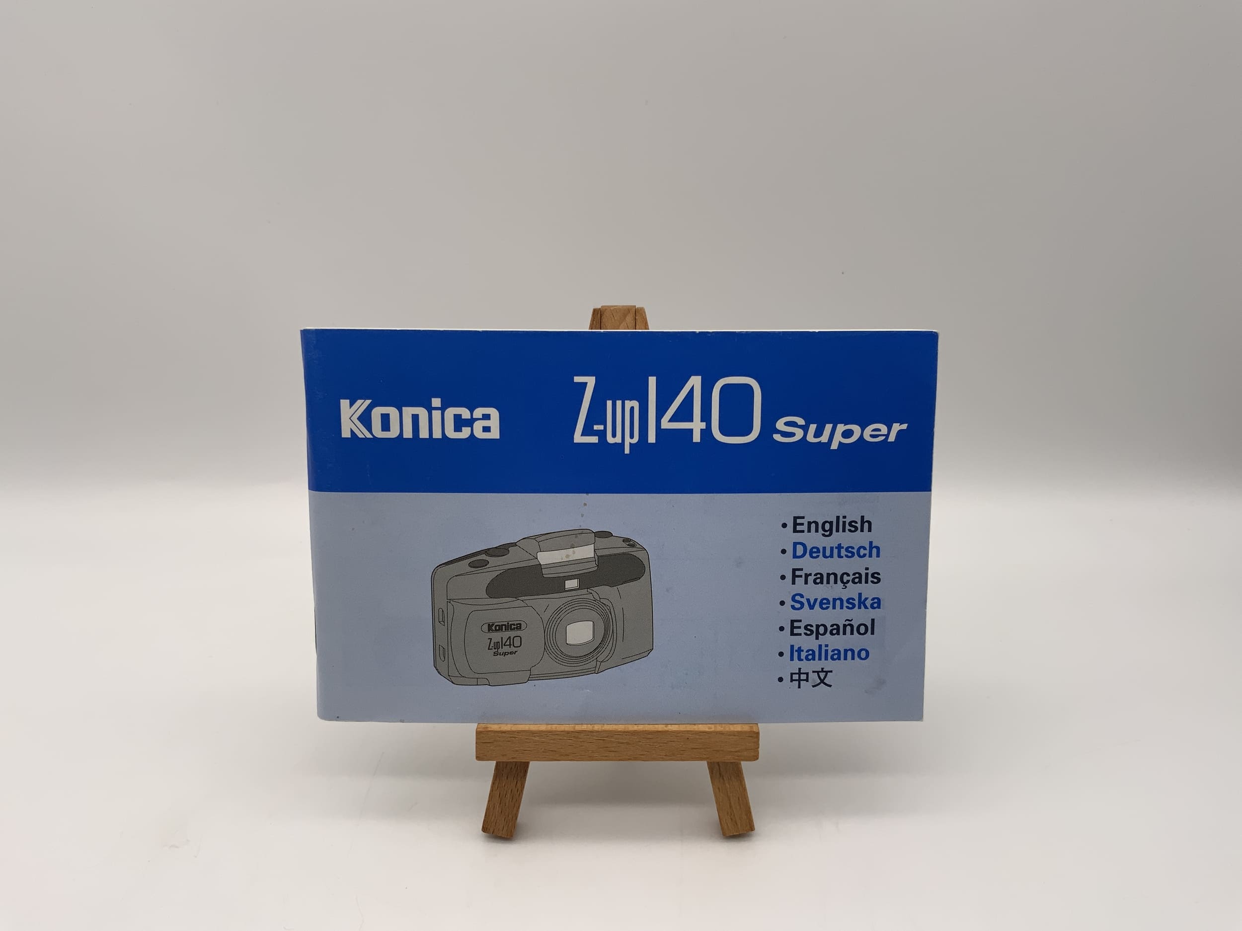 Konica Z-up 140 Super Bedienungsanleitung Deutsch Gebrauchsanweisung Magazin