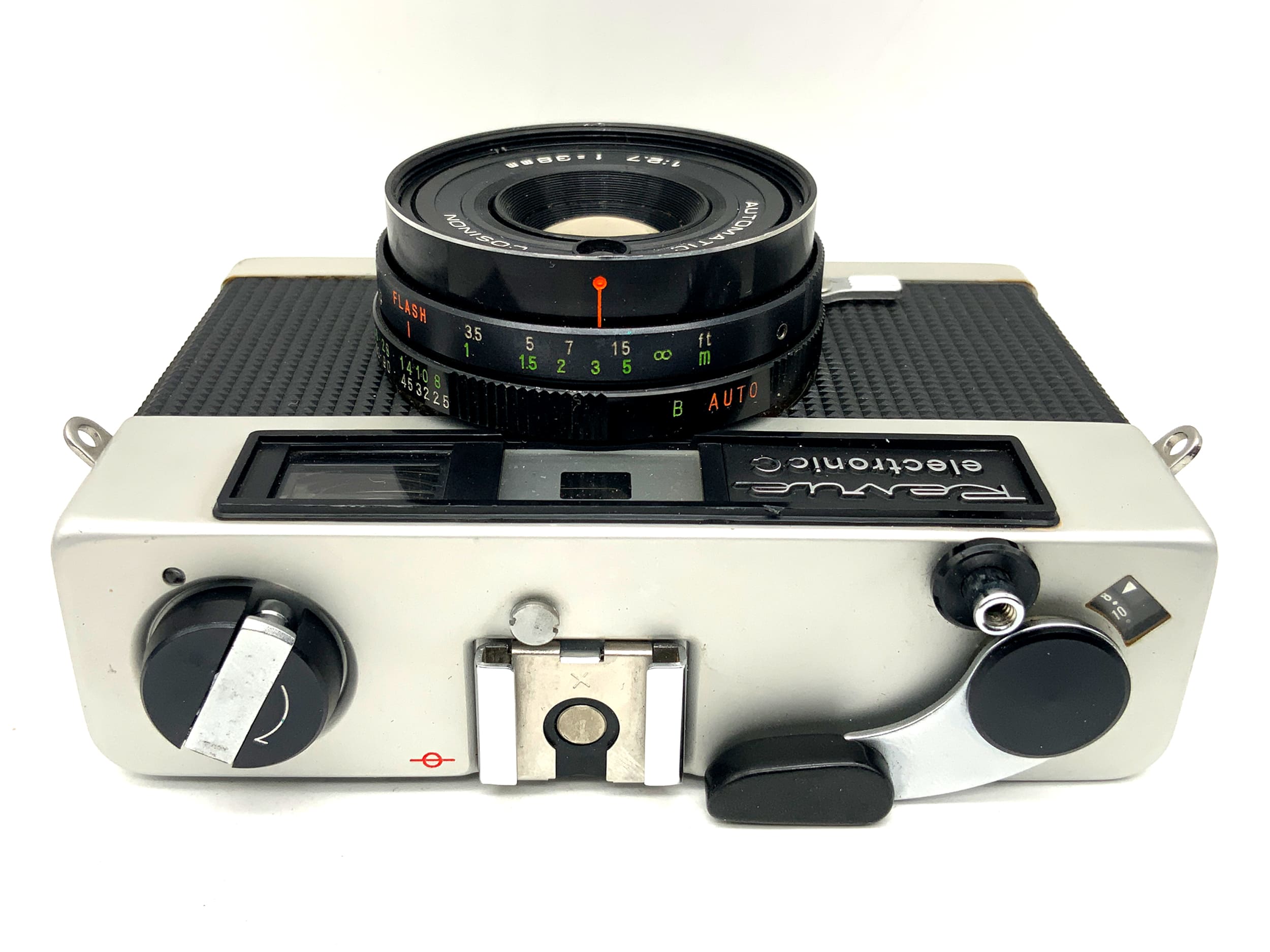 Revue electronic C Sucherkamera mit Automatic Cosinon 1:2.7/38mm Analogkamera