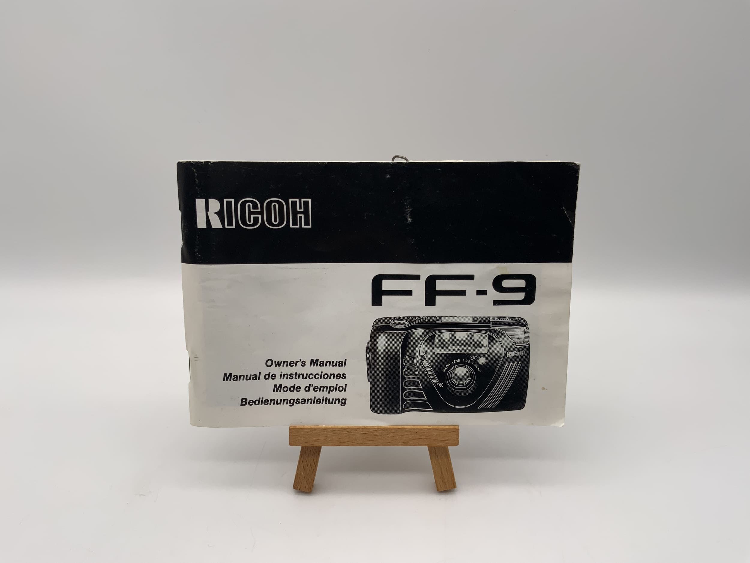 Ricoh FF-9 Bedienungsanleitung Deutsch Gebrauchsanweisung Magazin