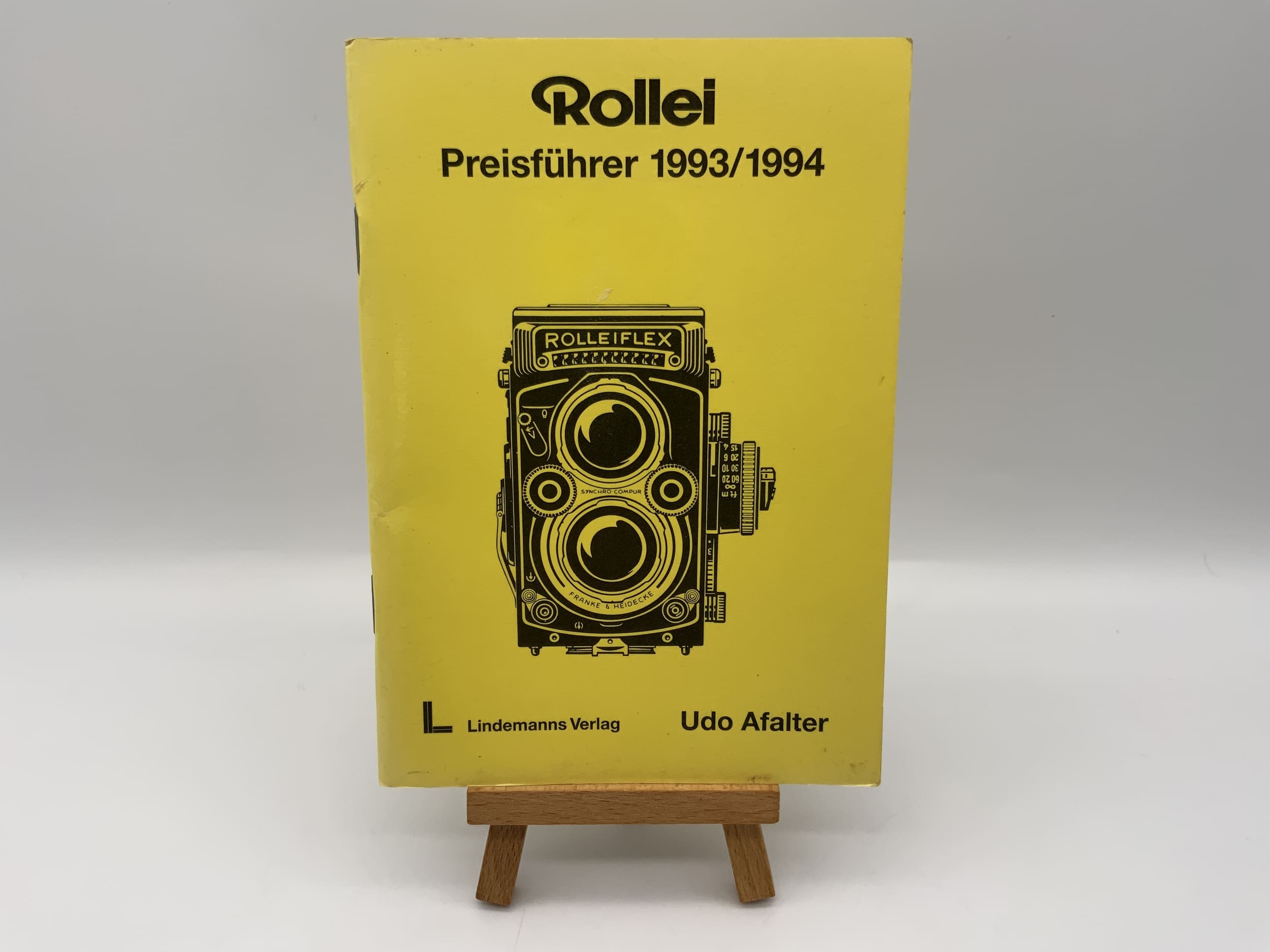 Rollei Preisführer 1993/94 Udo Afalter Lindemanns Verlag Broschüre Deutsch