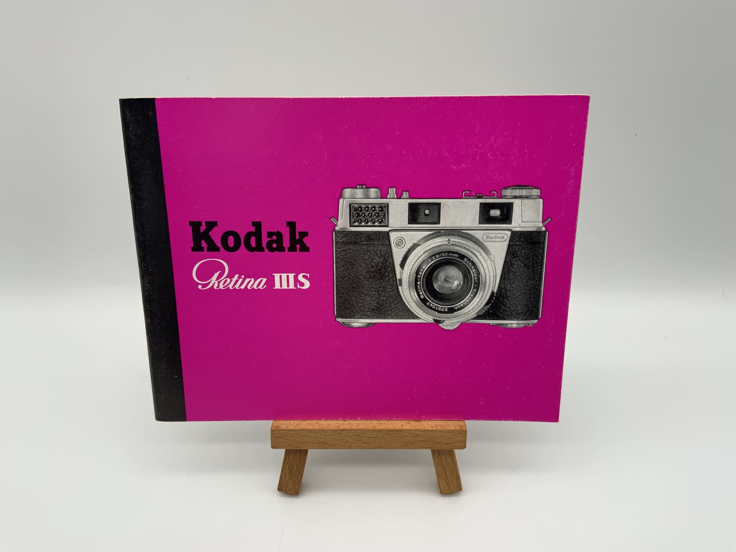 Kodak Retina IIIS Bedienungsanleitung Deutsch Gebrauchsanweisung Magazin