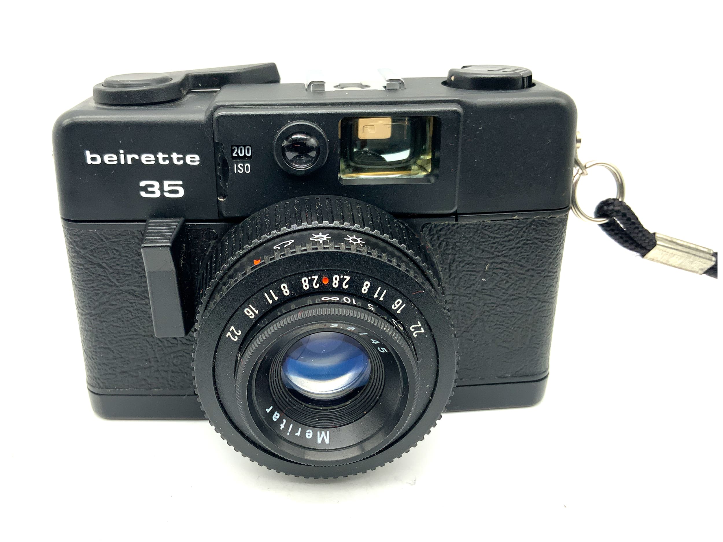 Beier Beirette 35 Sucherkamera mit Meritar 2.8/45 Priomat Analogkamera