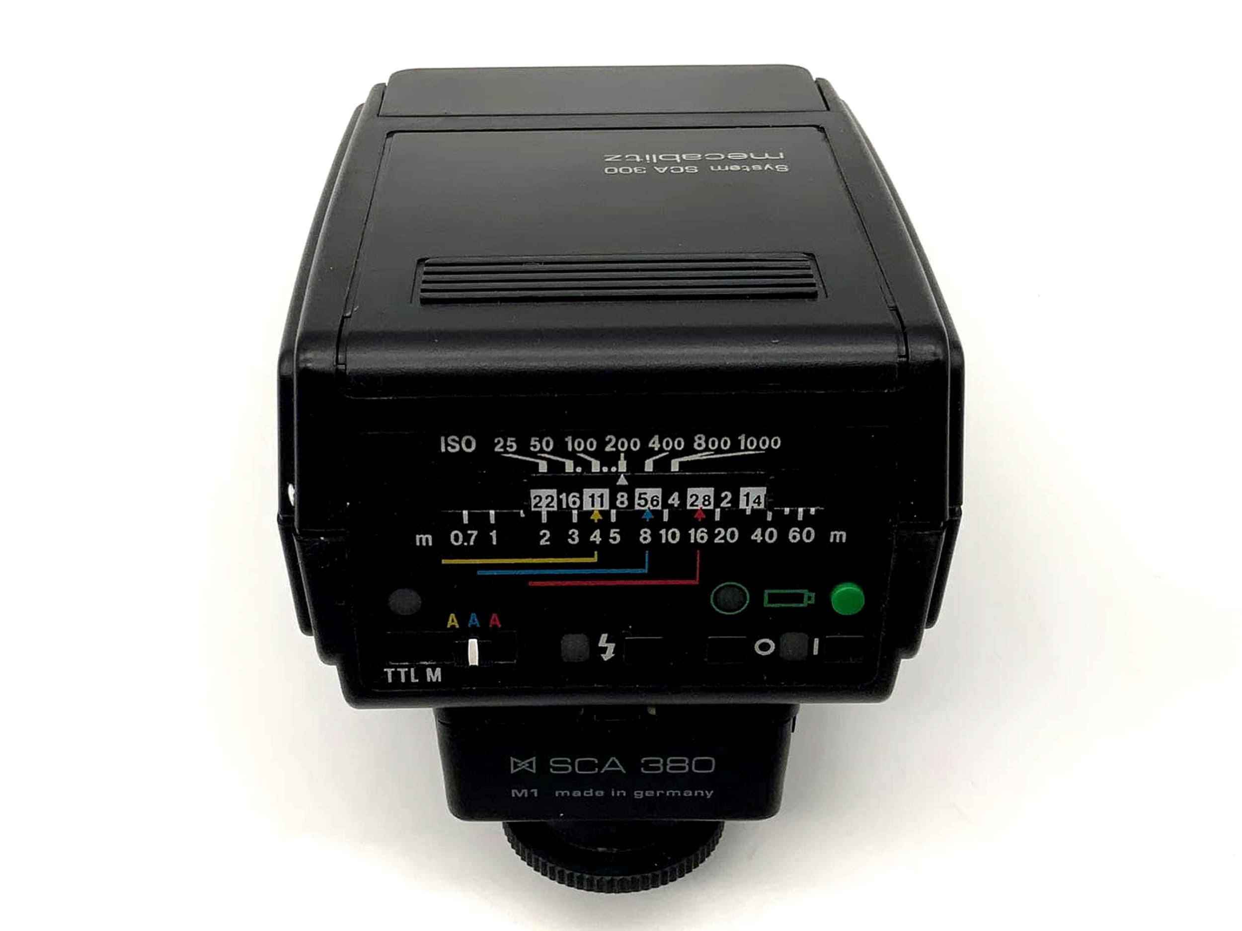 Metz mecablitz 32 CT 3 Blitzgerät mit OVP für Yashica/Contax Kamera Blitz Flash