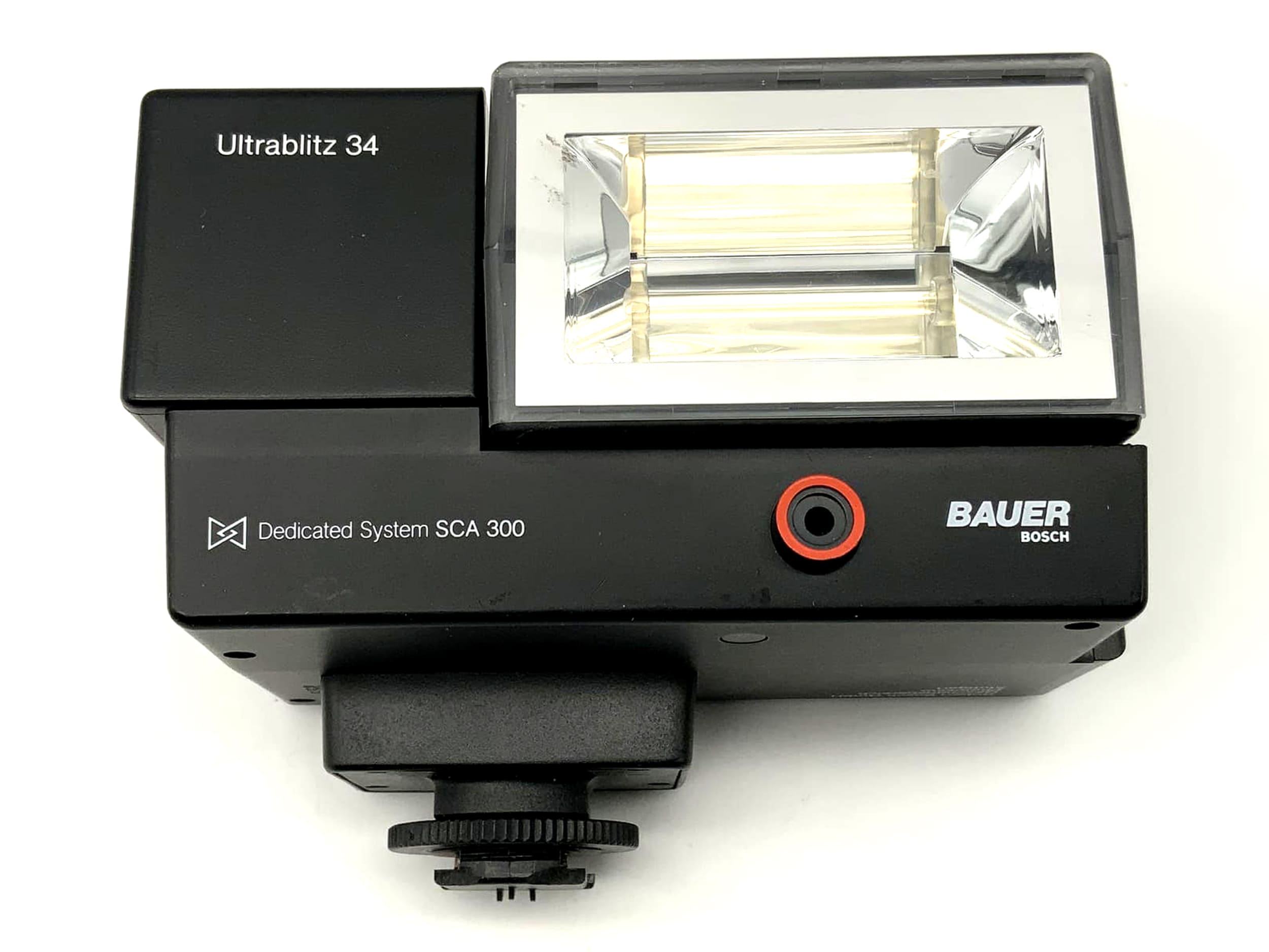 Bauer Ultrablitz 34 Blitzgerät SCA 300 Kamera Blitz Aufsteckblitz Flash Licht