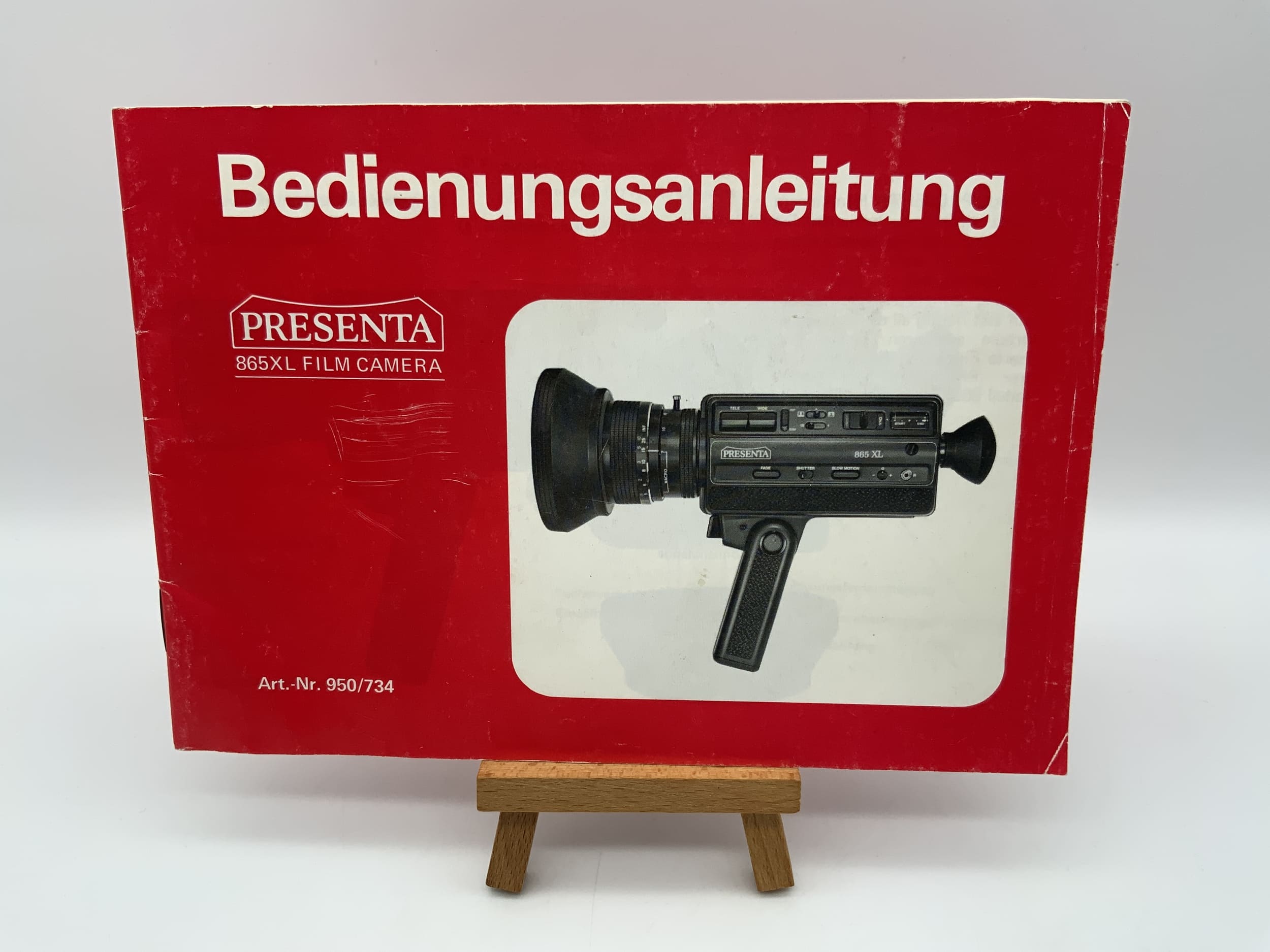 Presenta 865XL Flim Camera Bedienungsanleitung Deutsch Gebrauchsanweisung