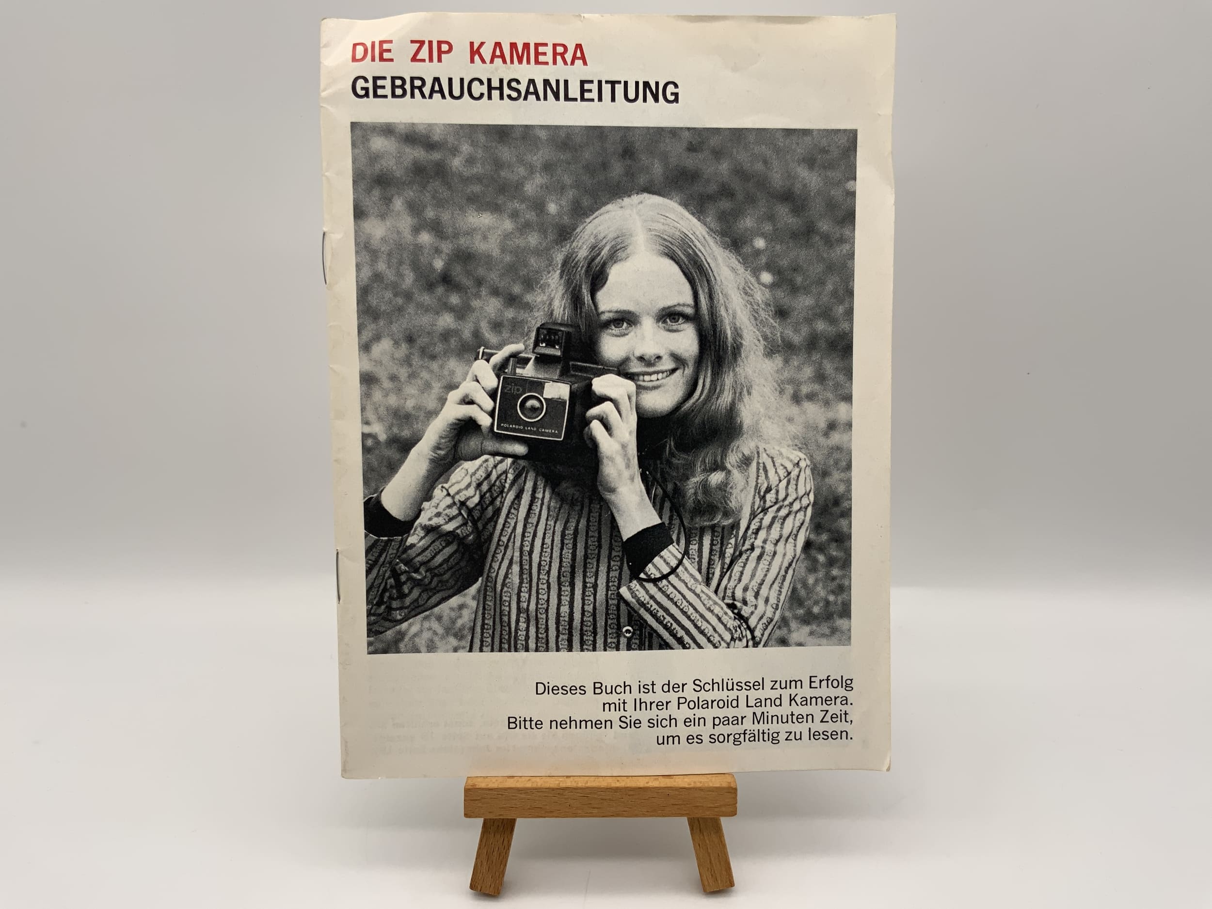 Polaroid Zip Kamera Bedienungsanleitung Deutsch Gebrauchsanweisung Magazin