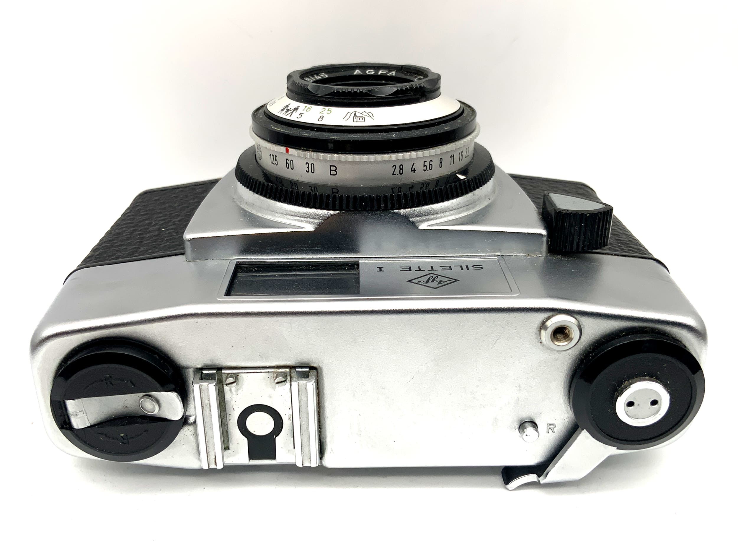 Agfa Silette I Sucherkamera mit Color-Agnar 1:2.8/45 Kompaktkamera Analogkamera