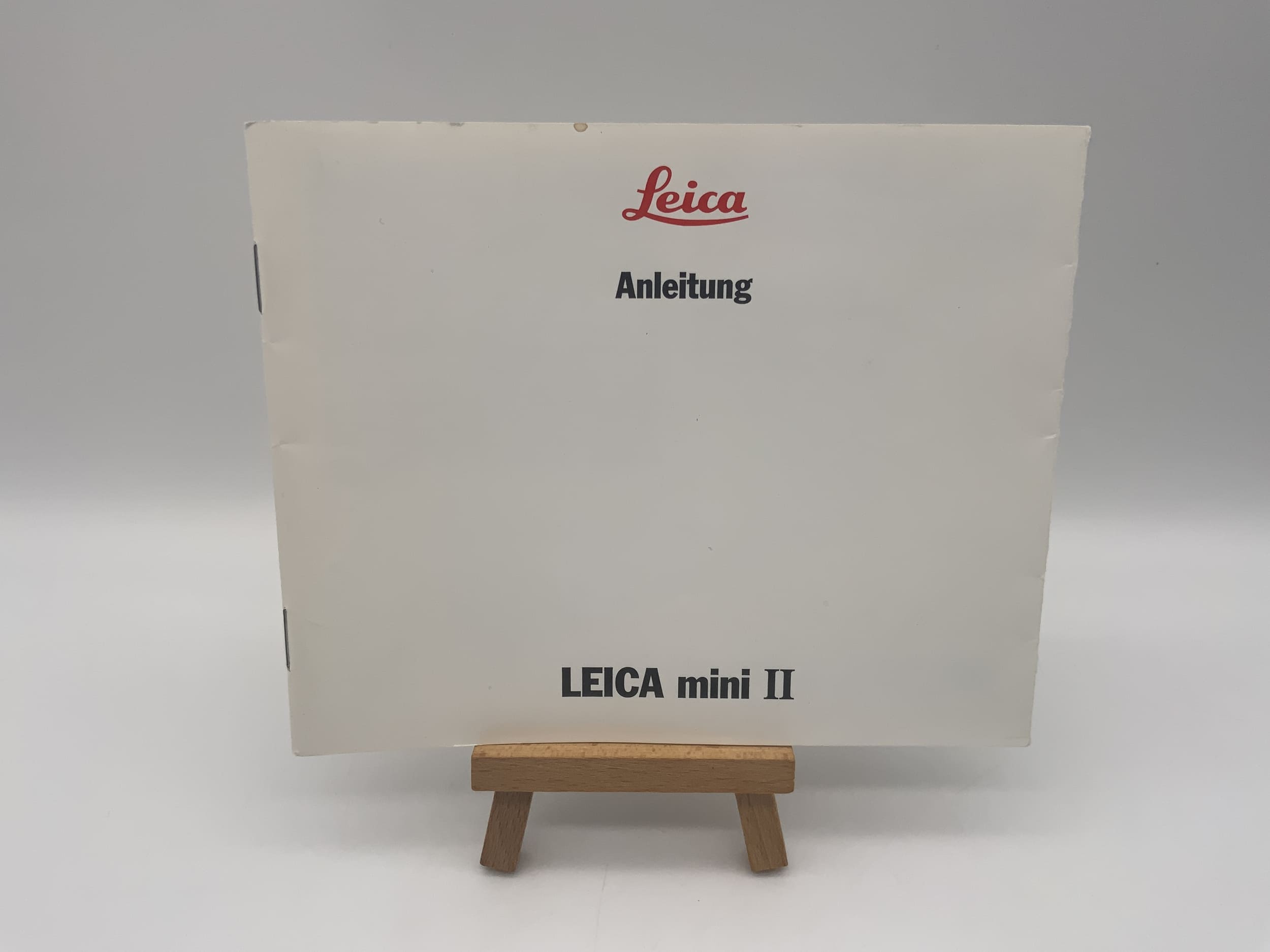 Leica mini II Bedienungsanleitung Deutsch Gebrauchsanweisung Magazin
