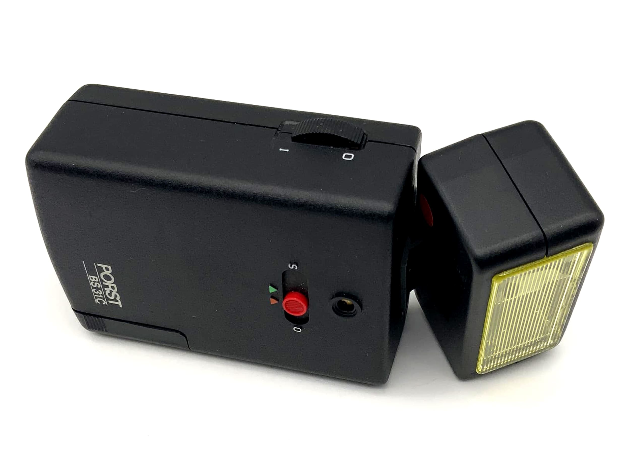 Porst BS 31C Blitzgerät Mittelkontakt Kamera Blitz Aufsteckblitz Flash Licht