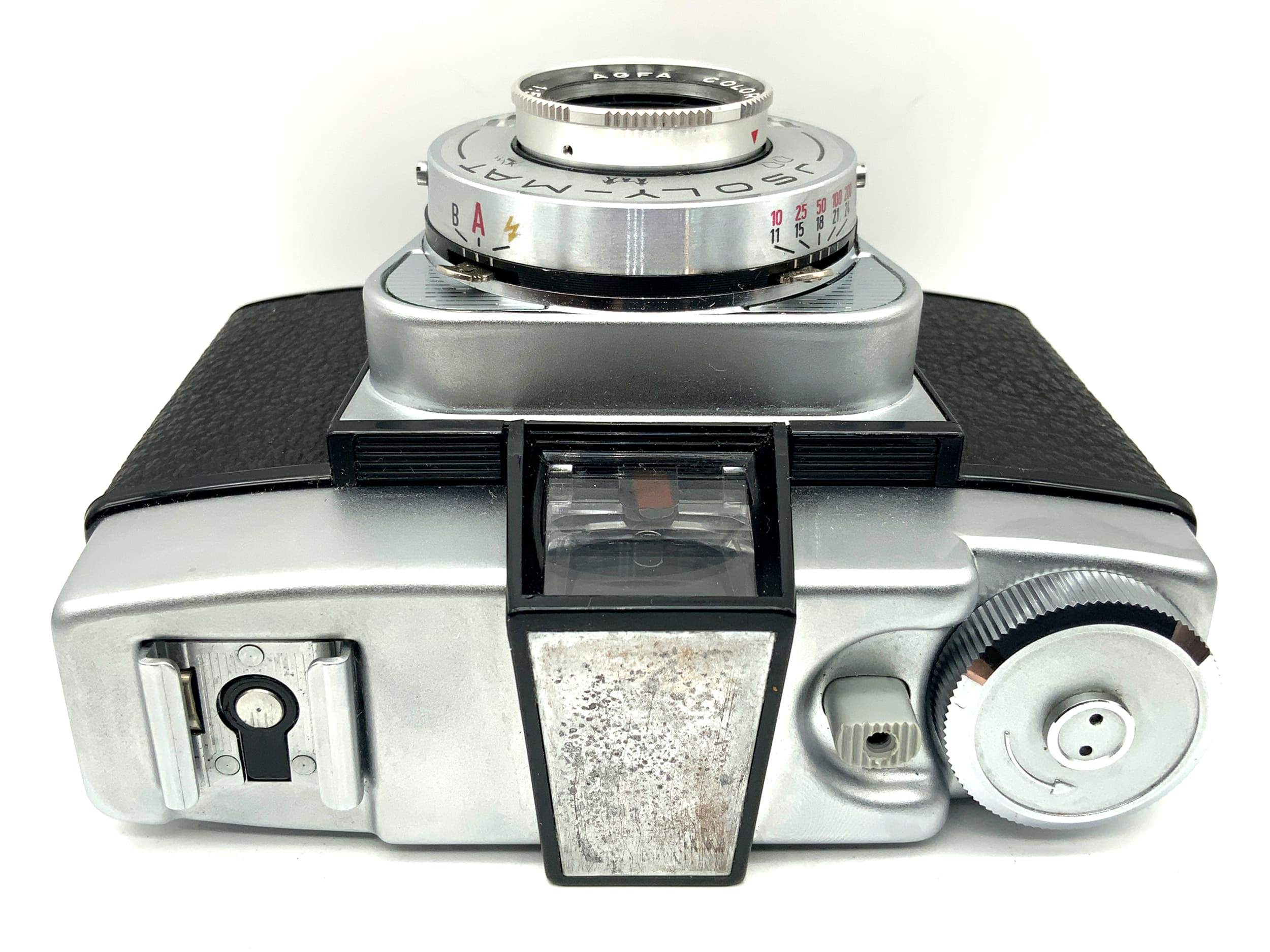 Agfa Isoly-Mat Sucherkamera mit Color-Agnar 1:5.6/55 Kompaktkamera Analogkamera