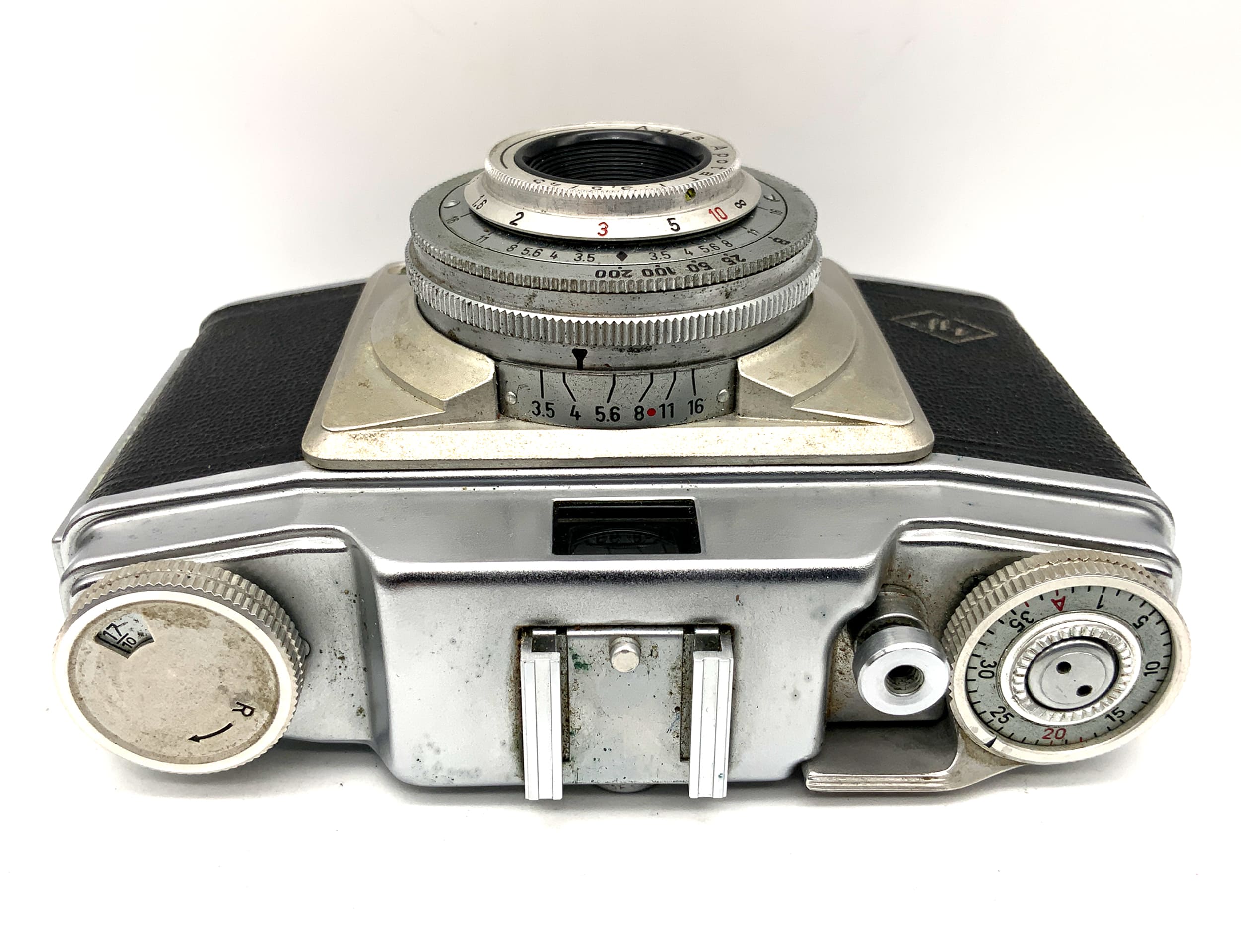Agfa Silette Sucherkamera mit Apotar 1:3.5/45 Pronto Kompaktkamera Analogkamera