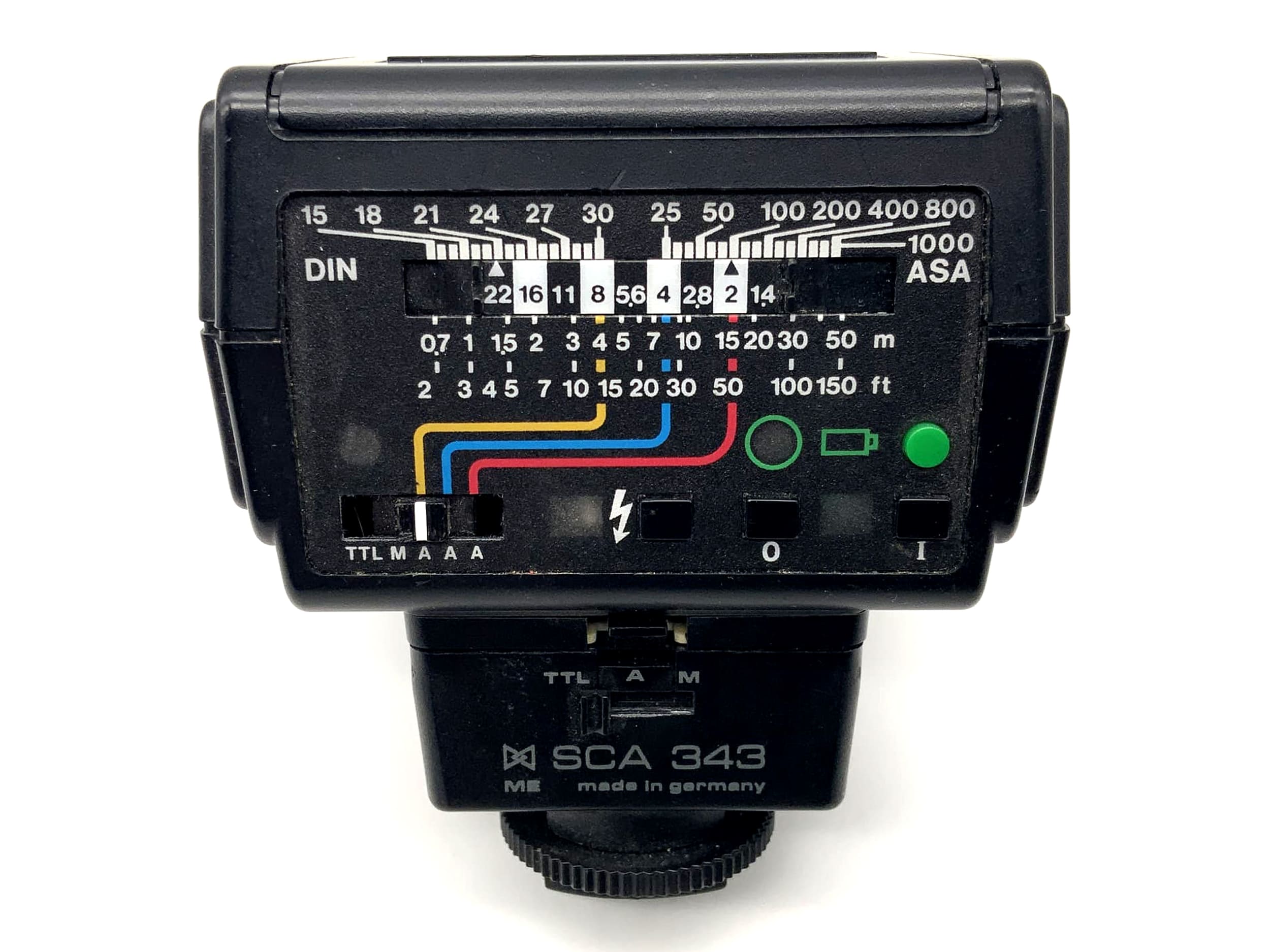 Metz 32 CT 3 Blitzgerät SCA 343 für Nikon Kamera Blitz Aufsteckblitz Flash Licht