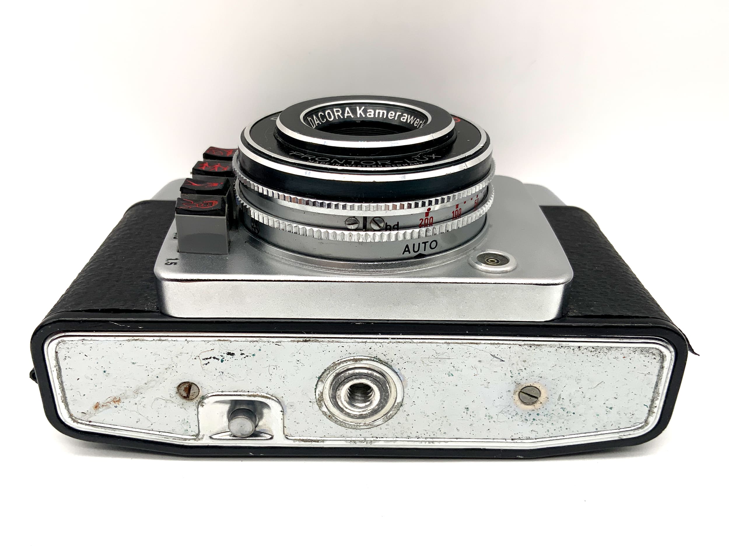 Dacora Matic 4D Sucherkamera mit dignar 1:2.8/45mm Prontor-Lux Analogkamera