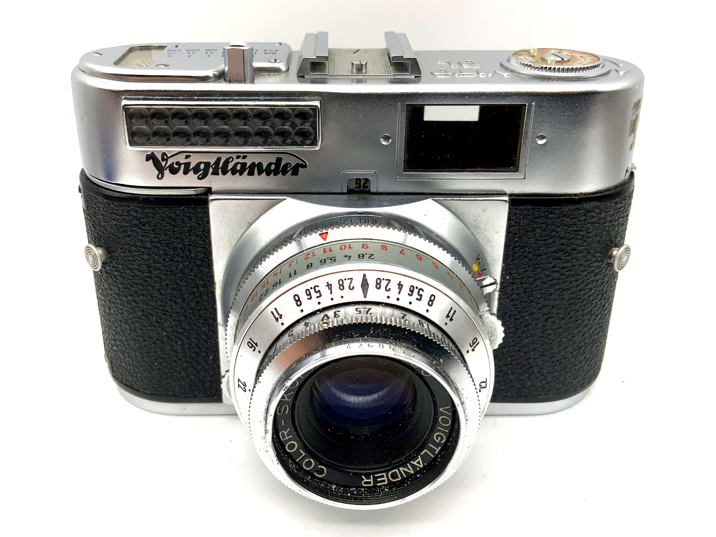 Voigtländer Vito BL Sucherkamera Color-Skopar 1:2.8/50 Prontor-SVS !Beli defekt!