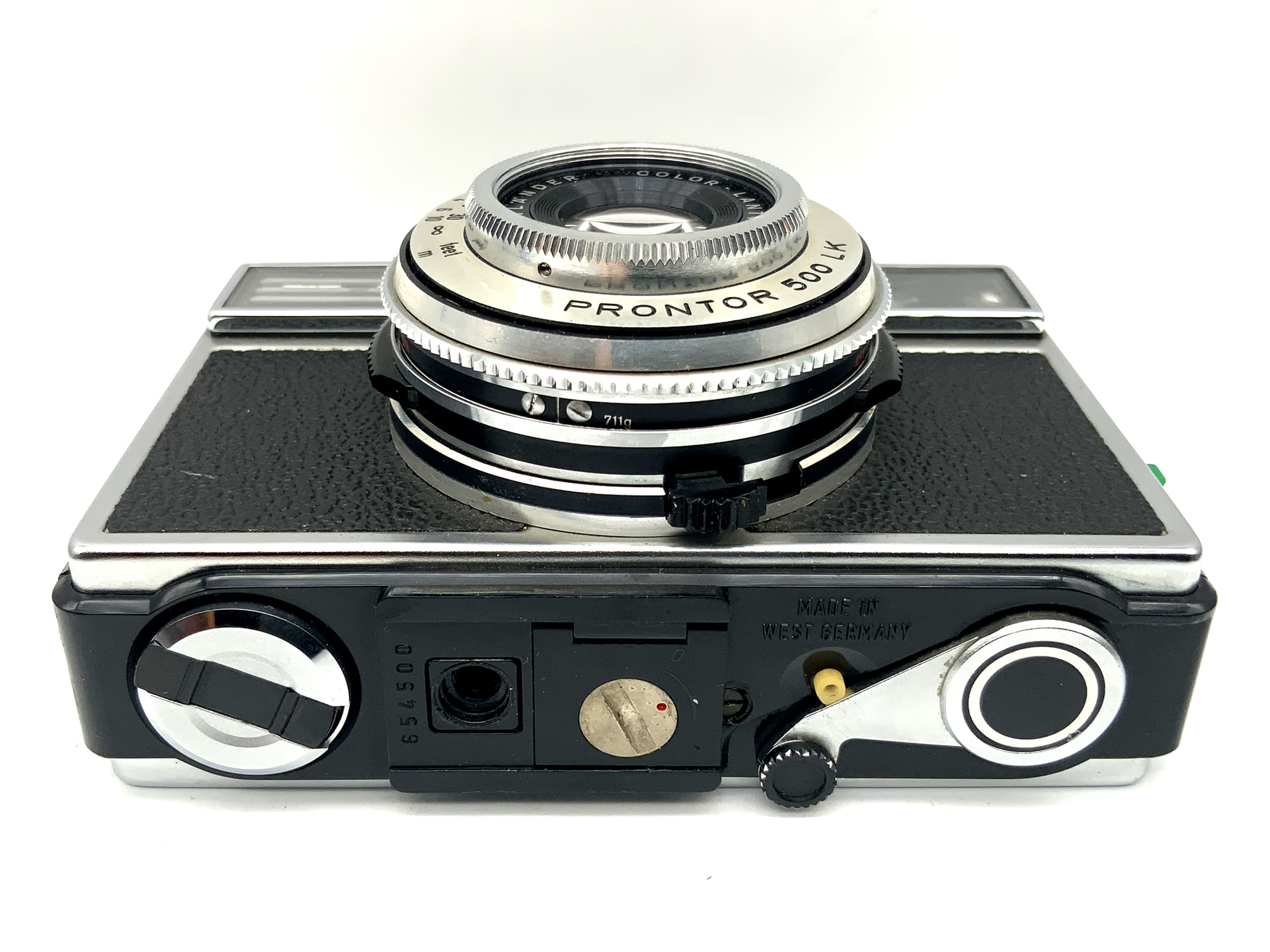 Voigtländer Vitessa 500S mit Color-Lanthar 2.8/42 Prontor 500 LK !Beli defekt!