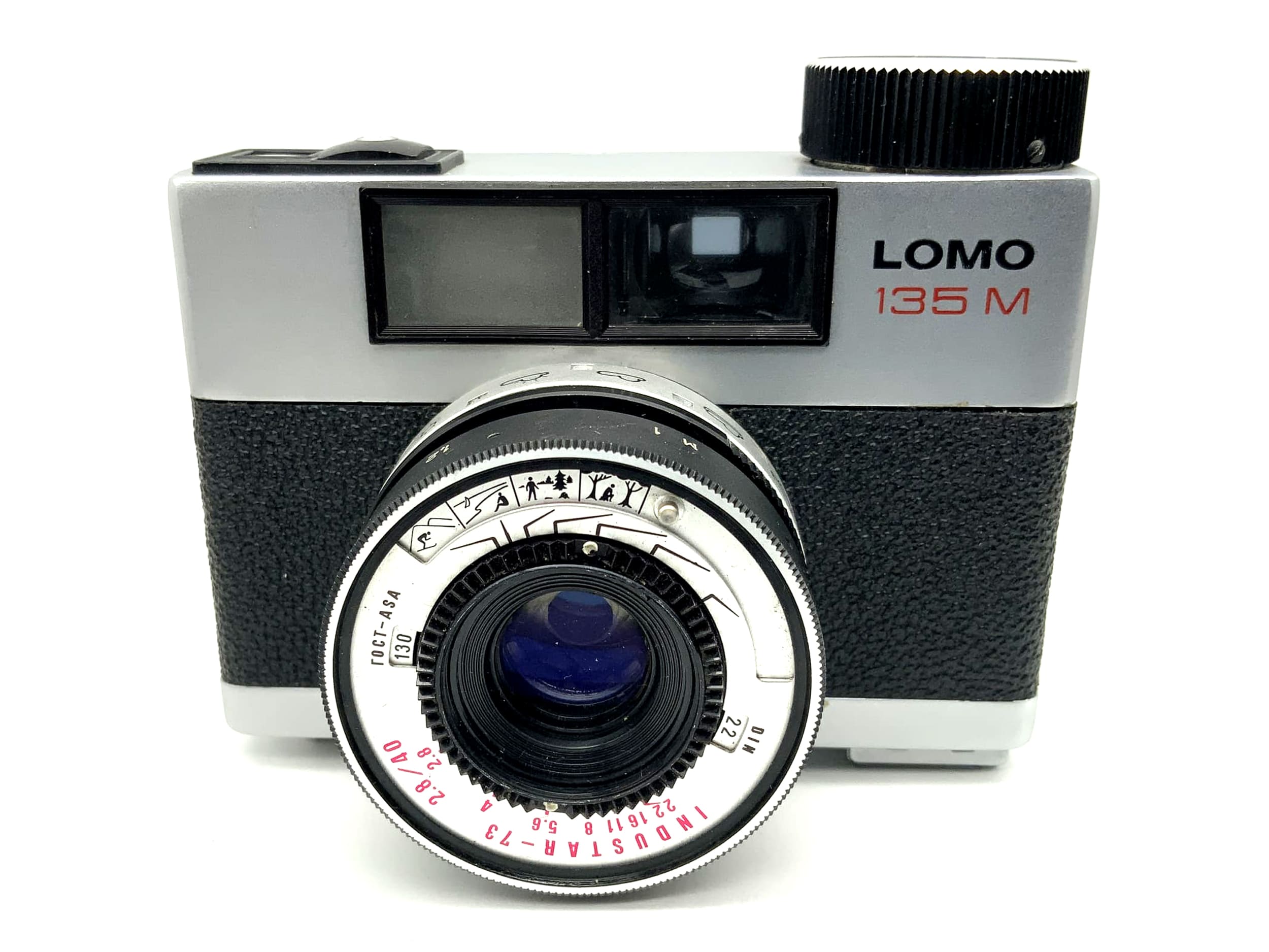 Lomo 135M Sucherkamera mit Industar-73 1:2.8/40 Analogkamera