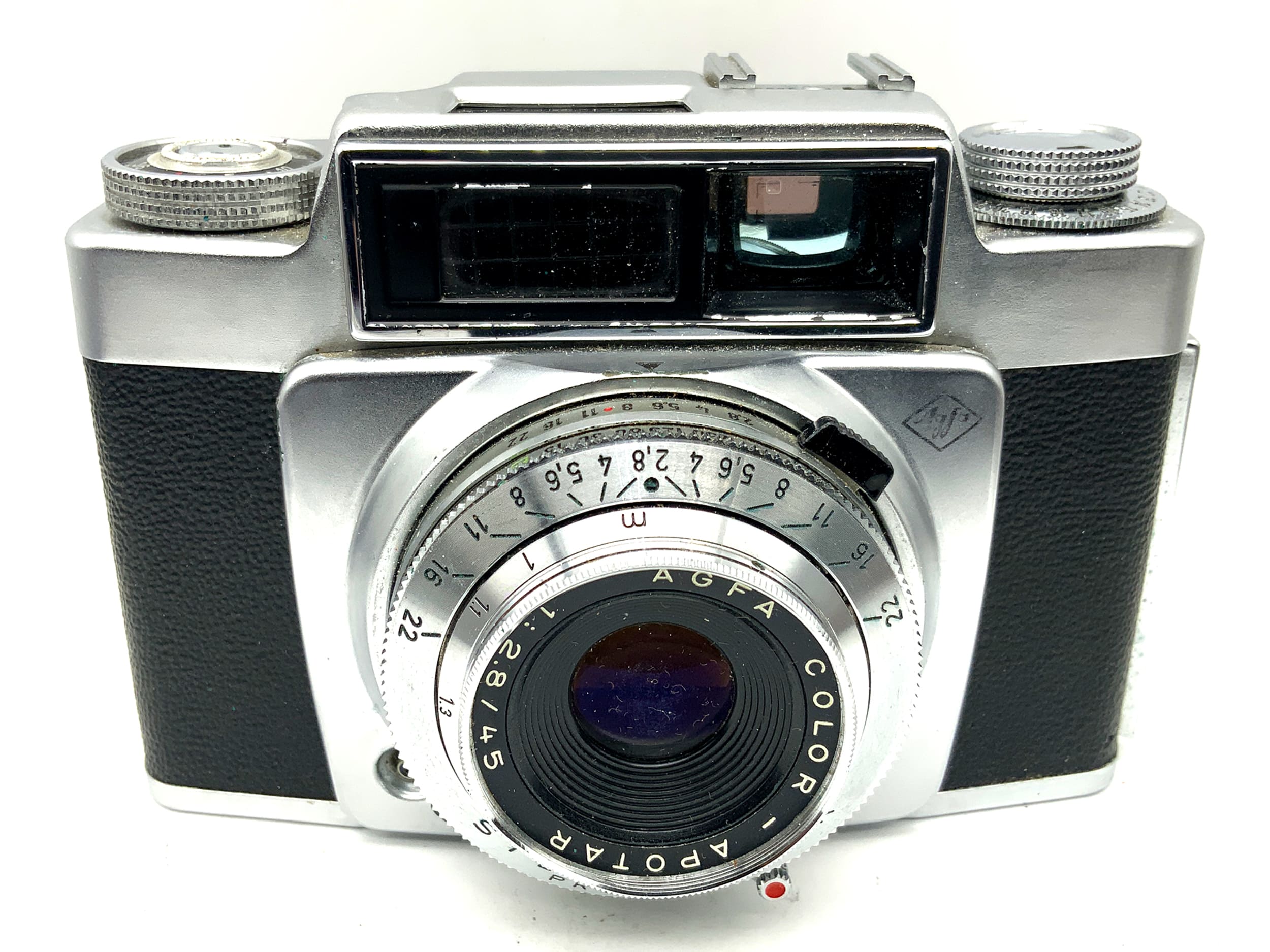Agfa Silette-LK Sucherkamera mit Color-Apotar 1:2.8/45 Pronto-LK !Beli defekt!