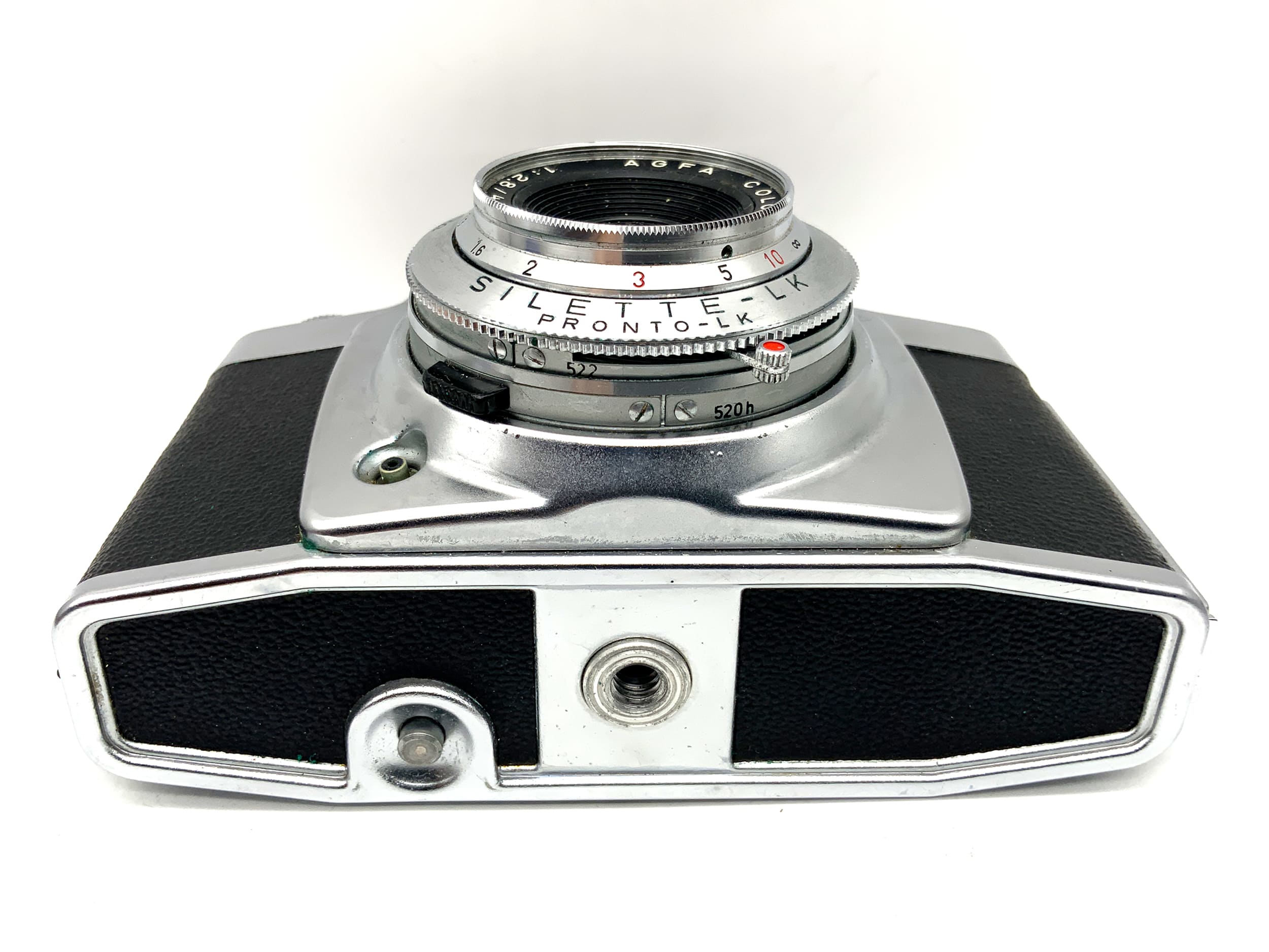 Agfa Silette-LK Sucherkamera mit Color-Apotar 1:2.8/45 Pronto-LK !Beli defekt!