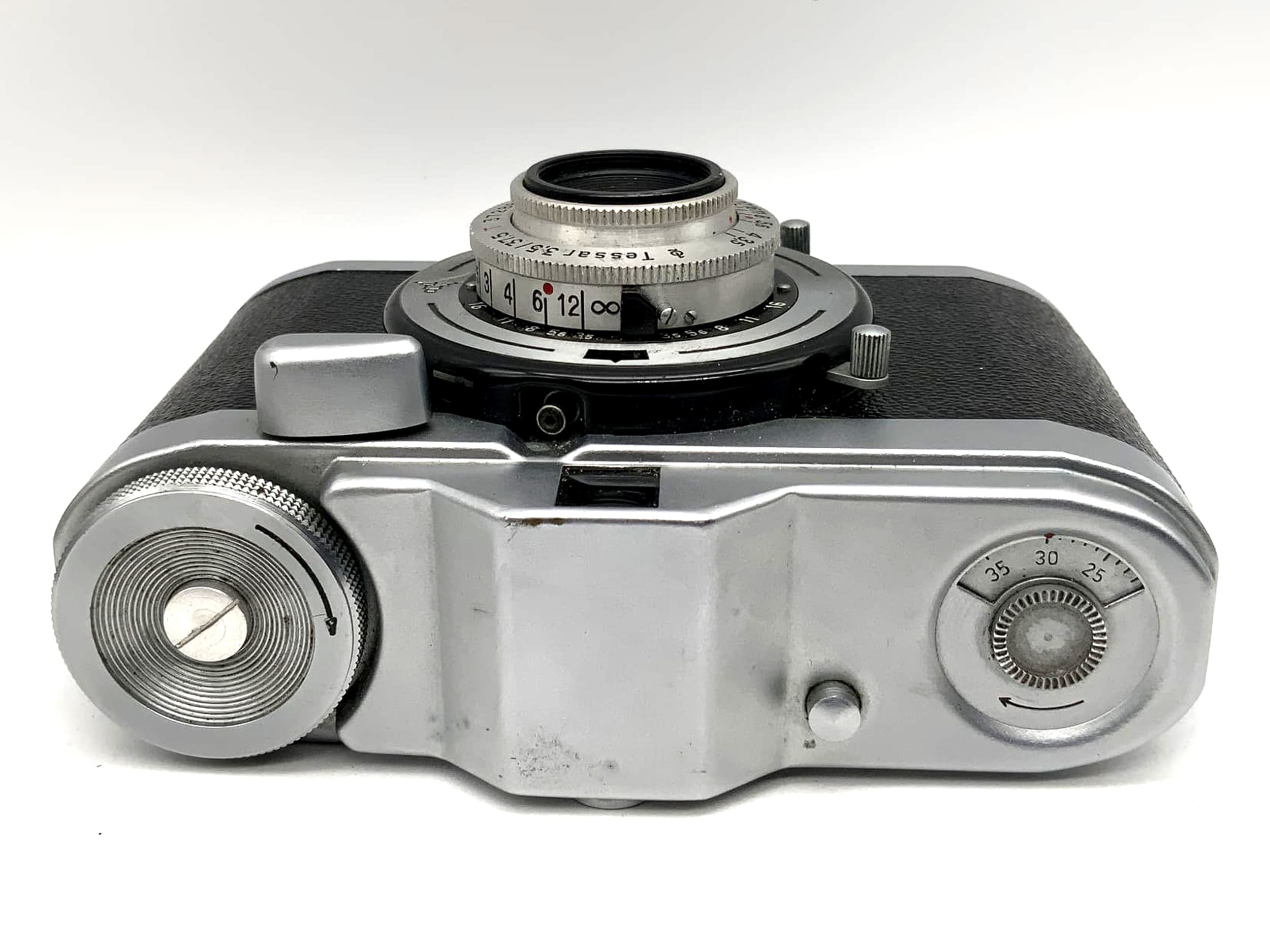 Zeiss Ikon Taxona Sucherkamera mit Carl Zeiss Q1 Tessar 1:3.5/37,5 red T