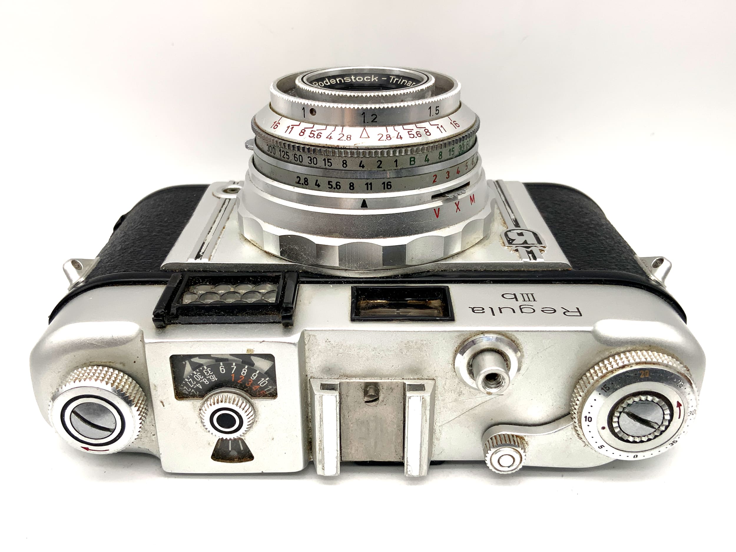 King KG Regula IIIb Sucherkamera mit Trinar 1:2.8/45mm Prontor-SVS !Beli defekt!