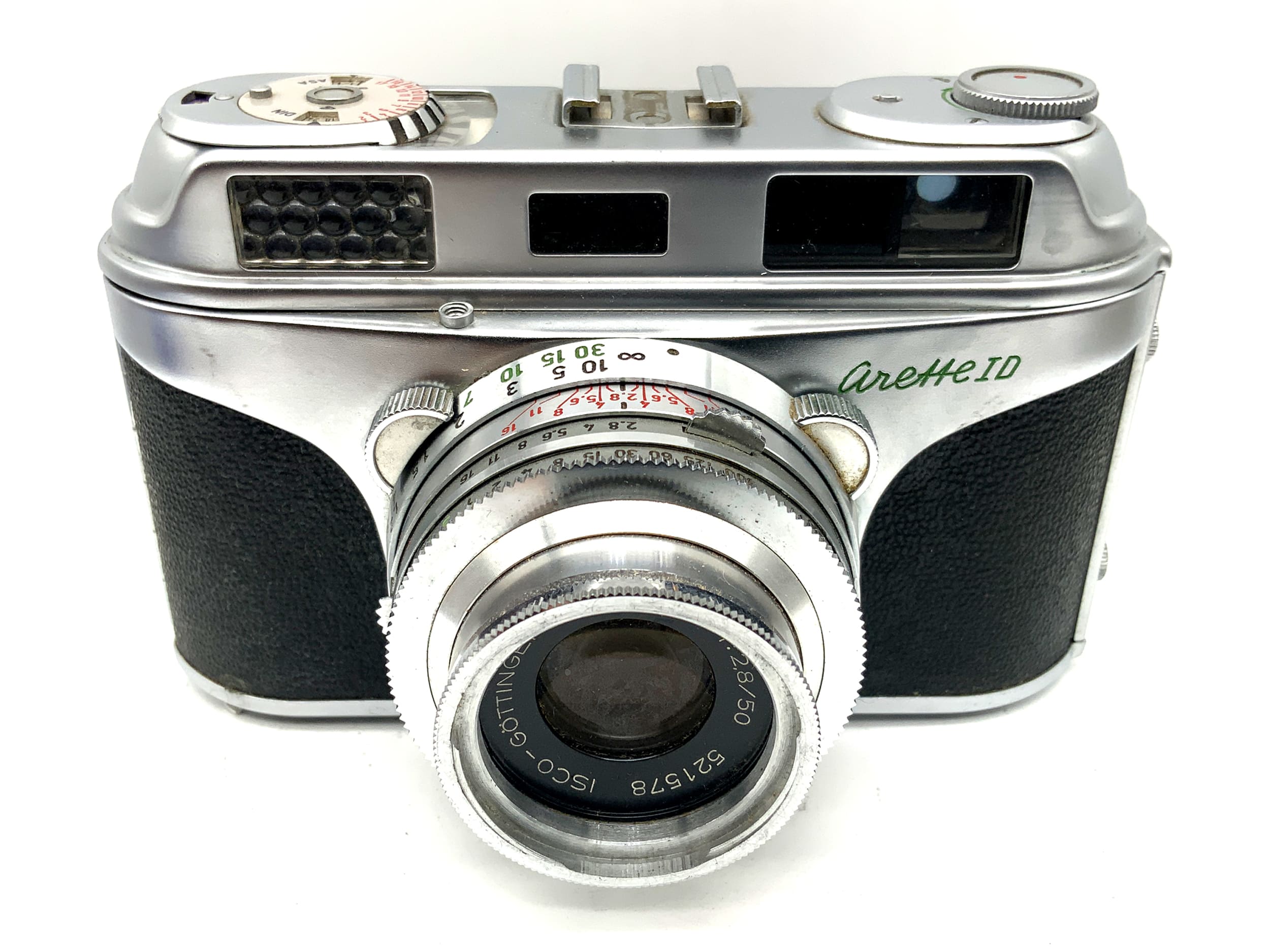 AkA Arette ID Sucherkamera mit Isconar 1:2.8/50 Prontor-SVS !Beli defekt!