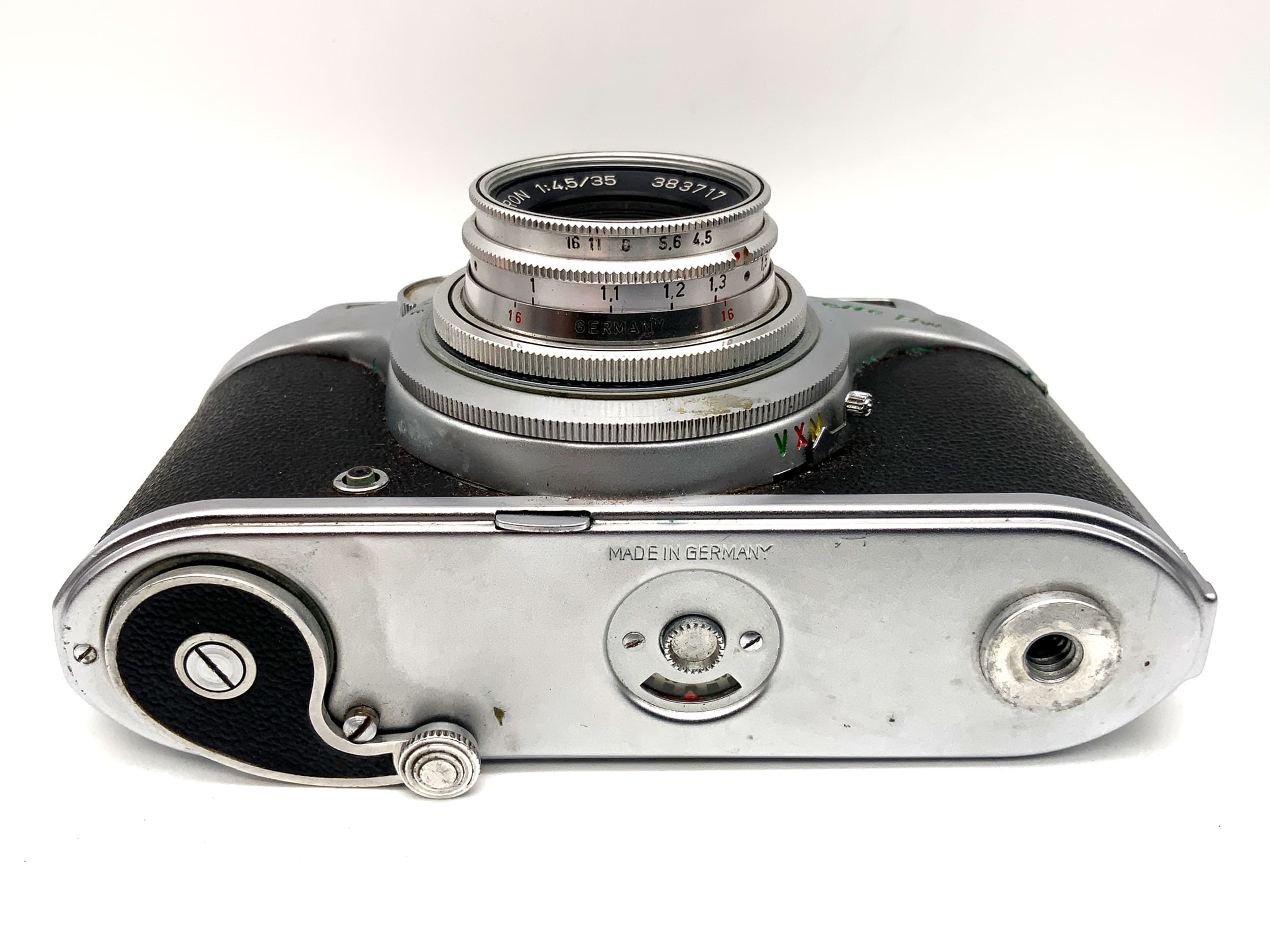 AkA Arette BW Sucherkamera mit Westron 1:4.5/35 Analogkamera !Beli defekt!