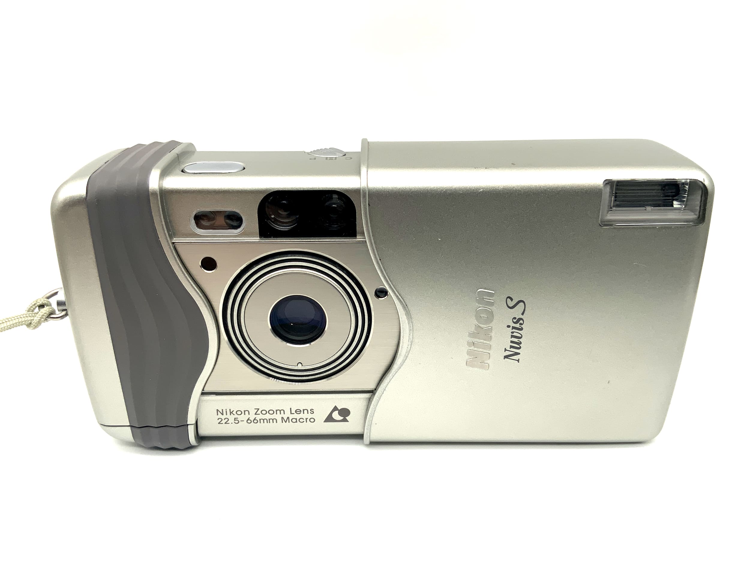 Nikon Nuvis S Point&Shoot mit Nikon Zoom Lens 22.5-66mm Macro Analogkamera