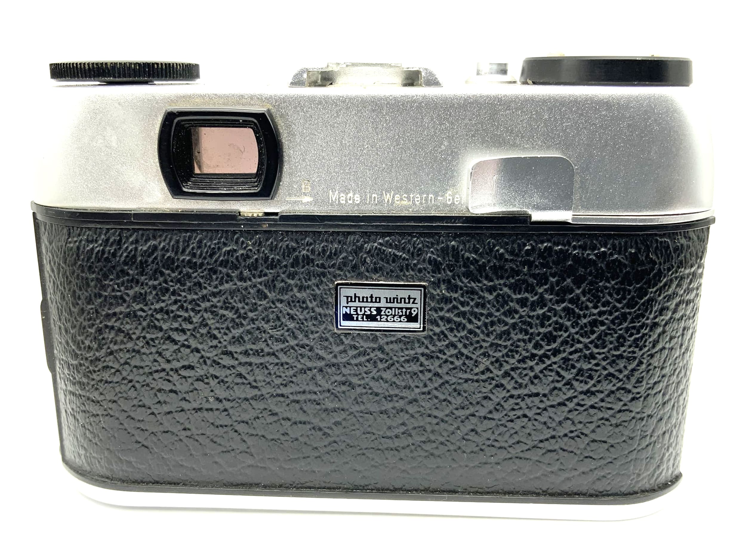 Regula sprinty B Sucherkamera mit Color Gotar 1:2.8/45 Analogkamera Rectamat