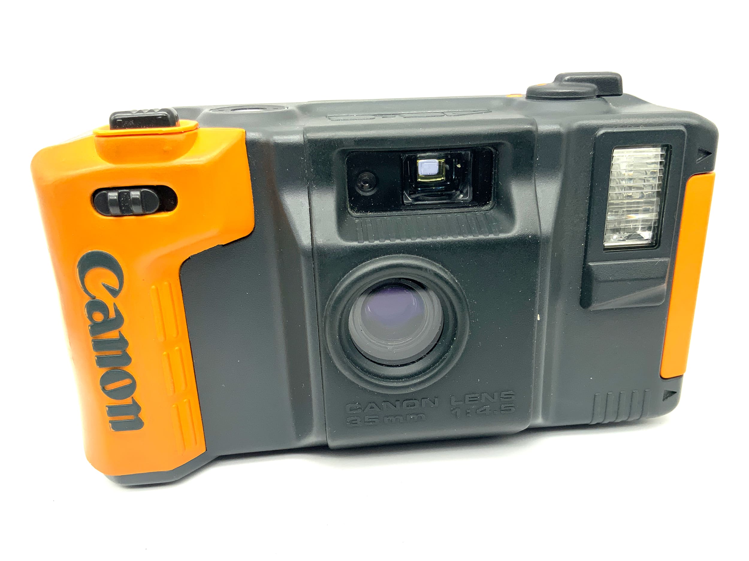 Canon AS-6 Point&Shoot mit Canon Lens 35mm 1:4.5 Kompaktkamera Analogkamera