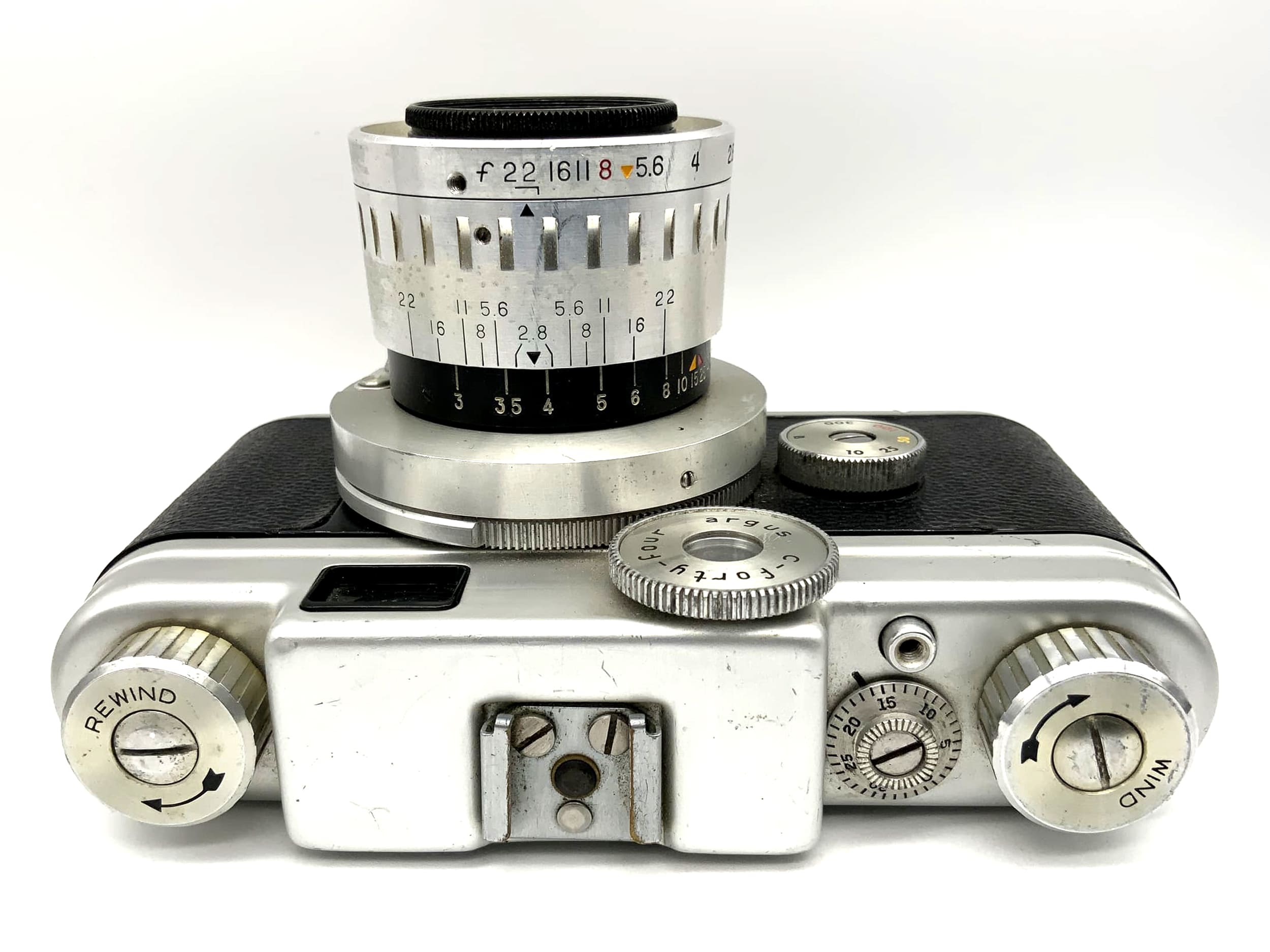 Argus C44 Sucherkamera mit Cintagon f2.8 50mm Analogkamera C forty four