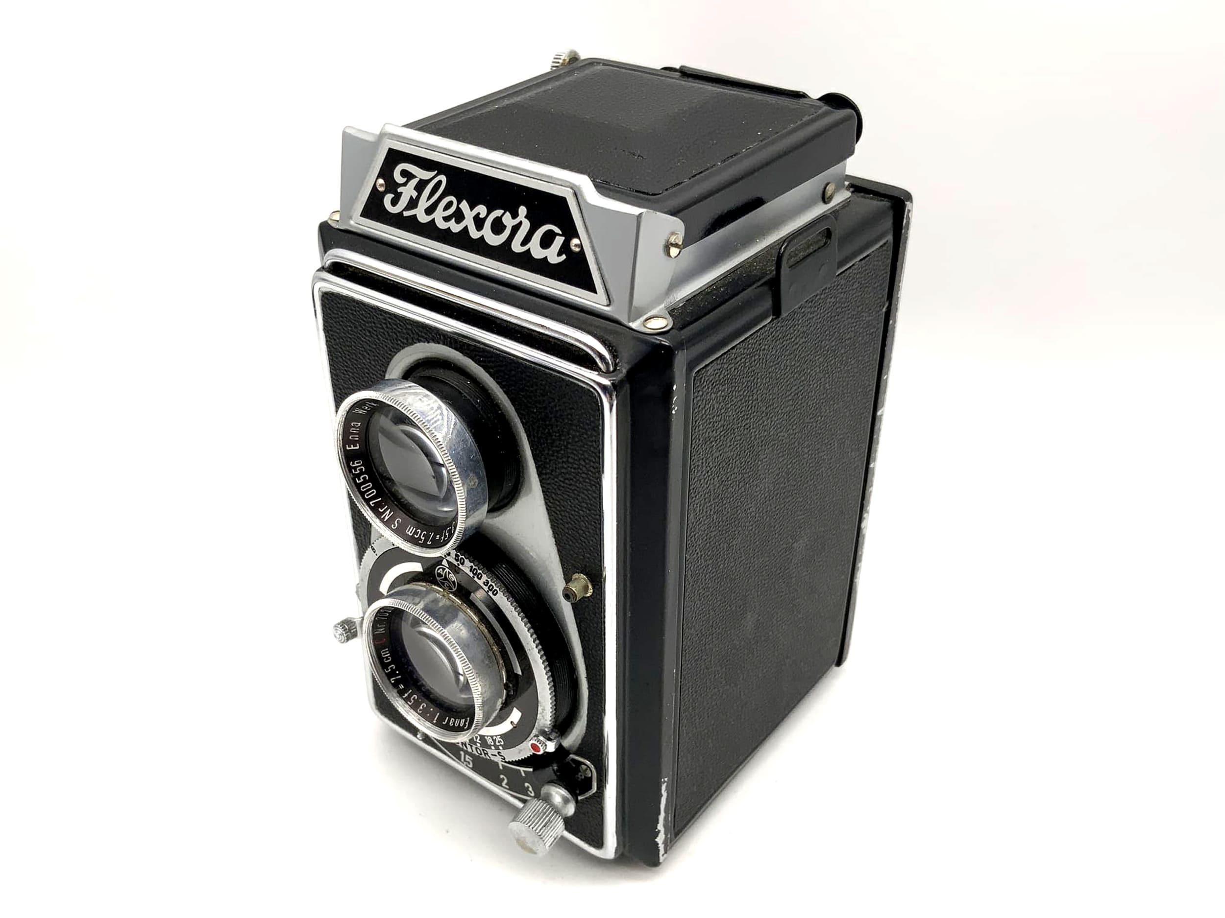 Lipca Flexora TLR mit Enna München Ennar 1:3.5 f=7.5cm Prontor-S 6x6