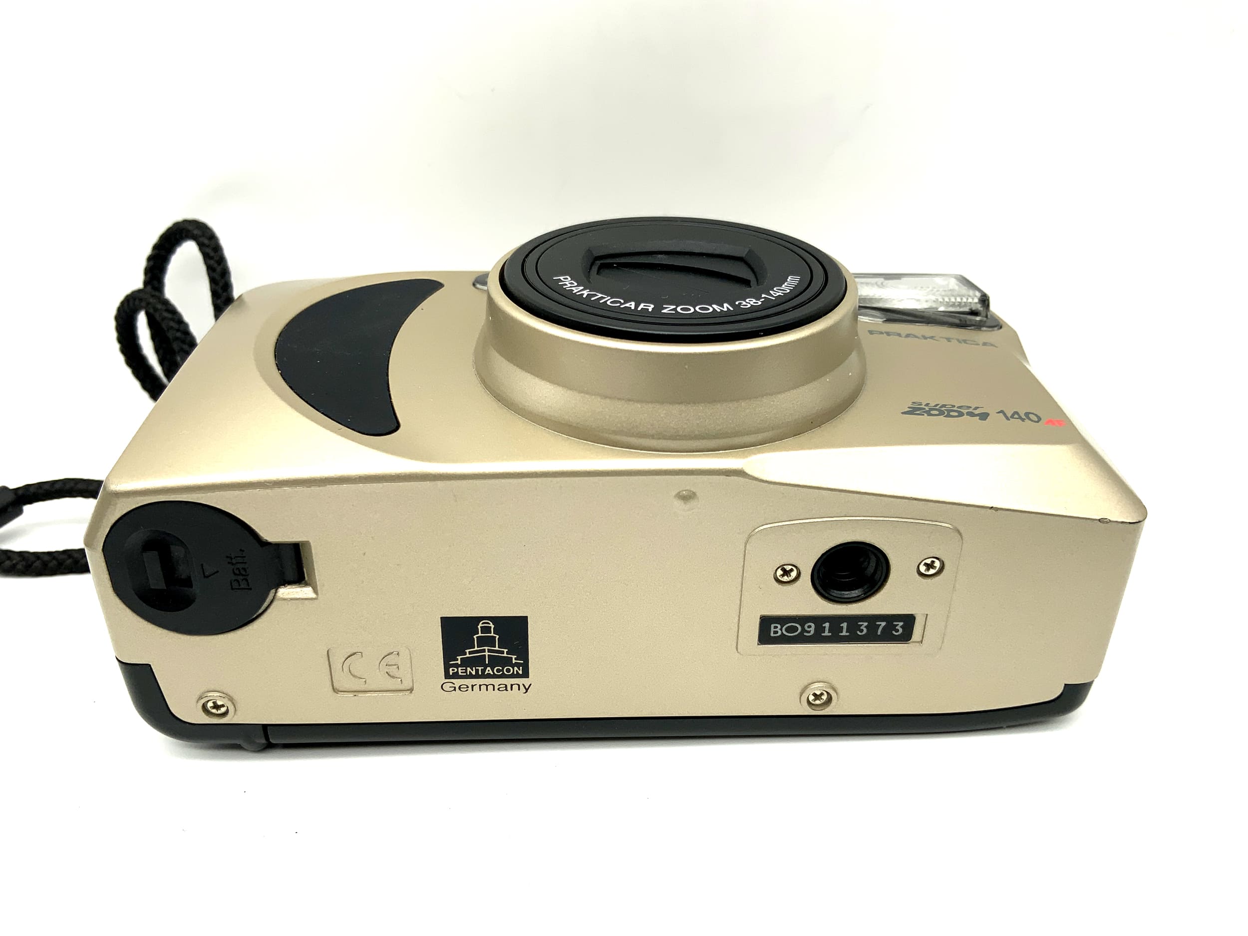 Praktica Super Zoom 140AF Point&Shoot mit Prakticar Zoom 38-140mm Analogkamera