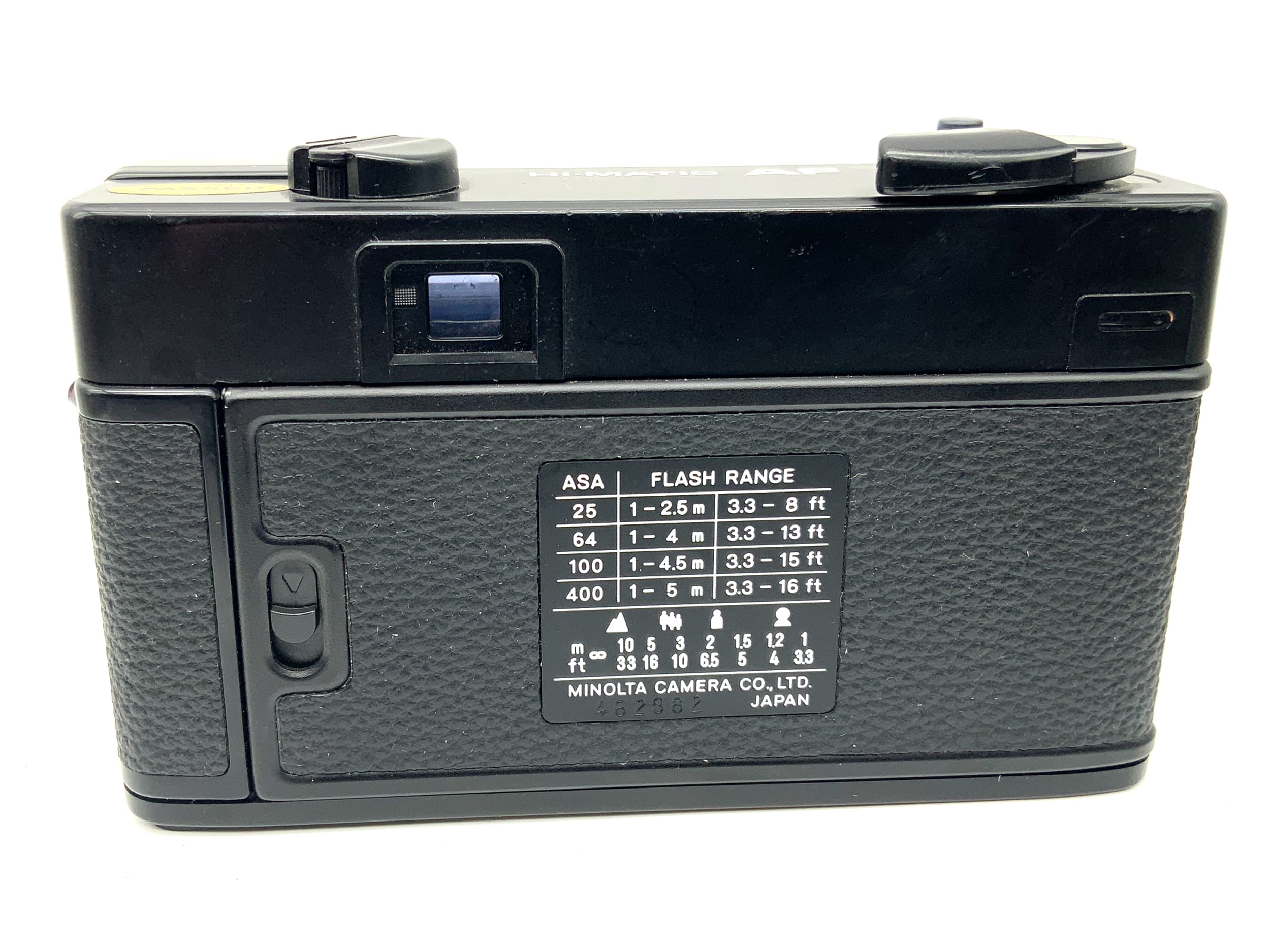 Minolta Hi-Matic AF Point&Shoot mit Rokkor 1:2.8/38mm Analogkamera