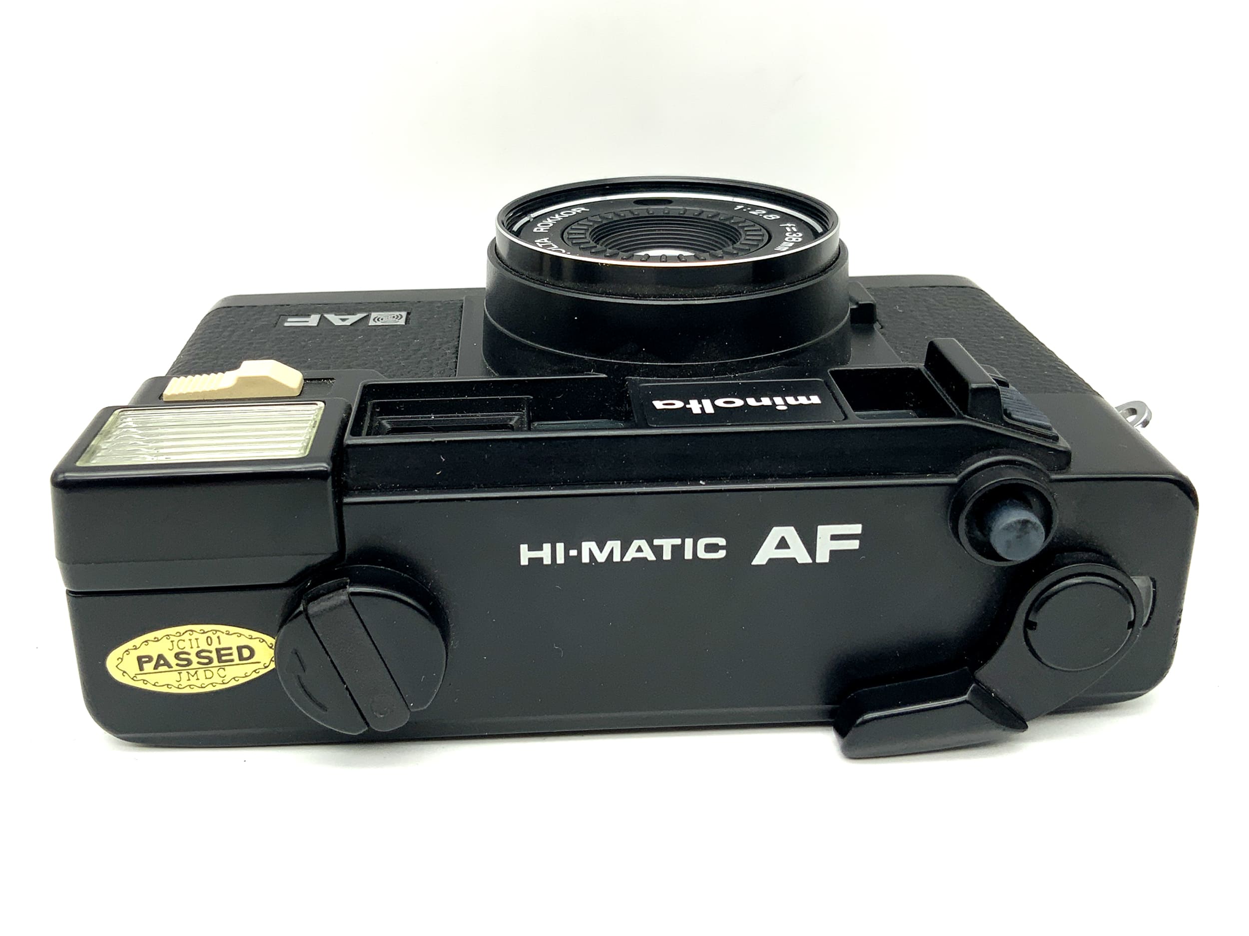Minolta Hi-Matic AF Point&Shoot mit Rokkor 1:2.8/38mm Analogkamera