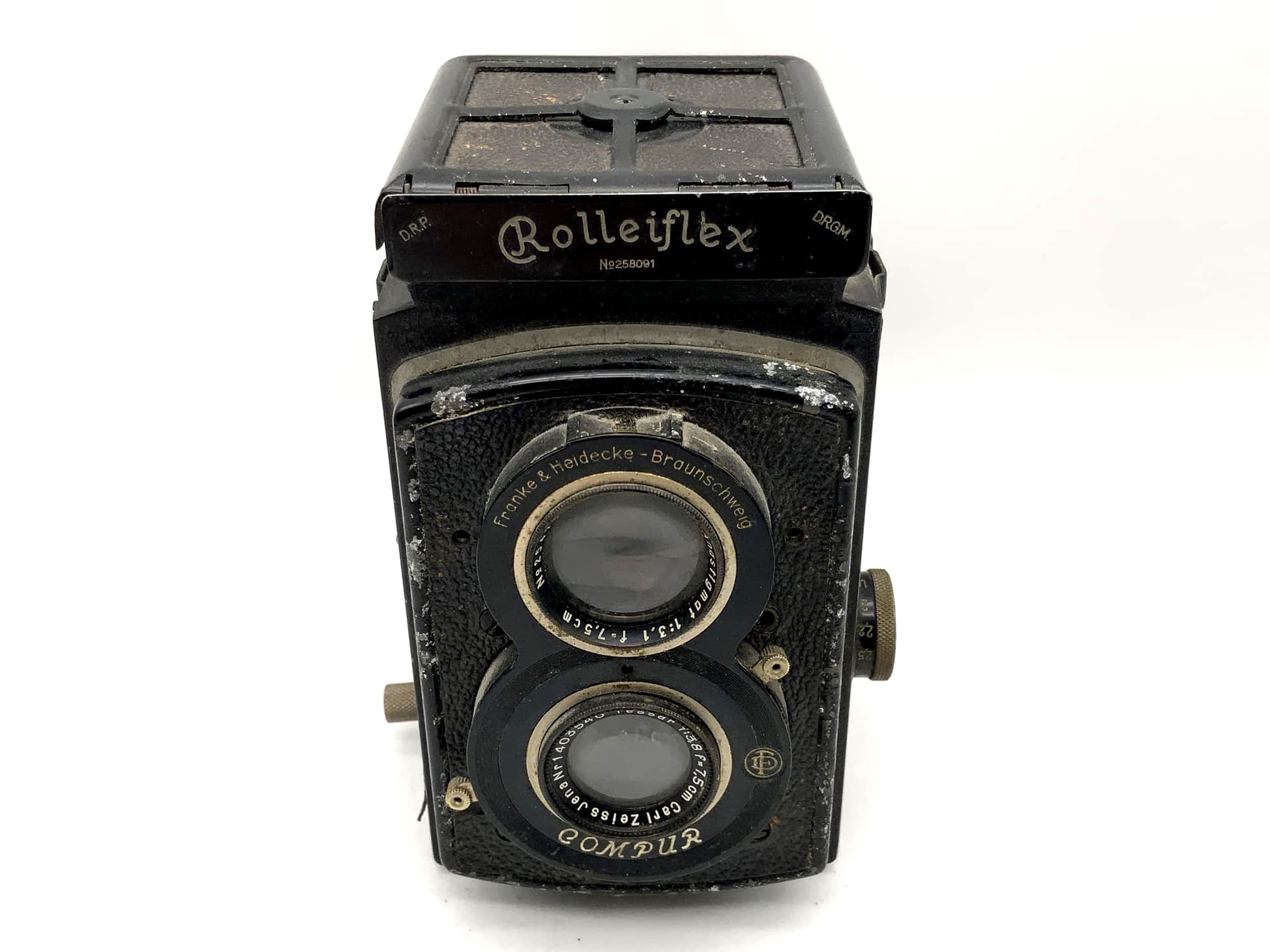 Rollei Rolleiflex Standard TLR mit Carl Zeiss Tessar 1:3.8 f=7,5cm 6x6