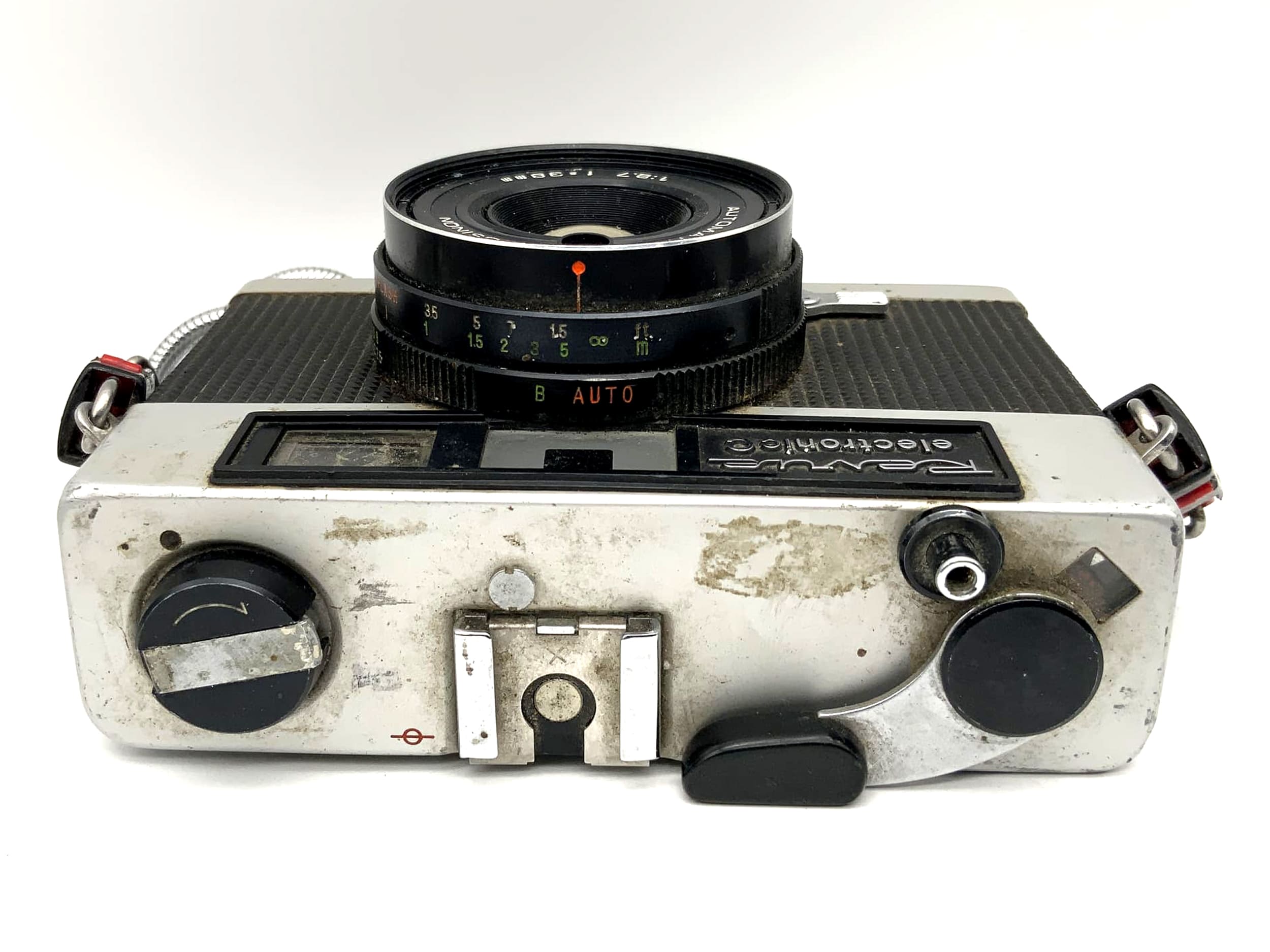 Revue electronic C Sucherkamera mit Automatic Cosinon 1:2.7/38mm !Beli defekt!