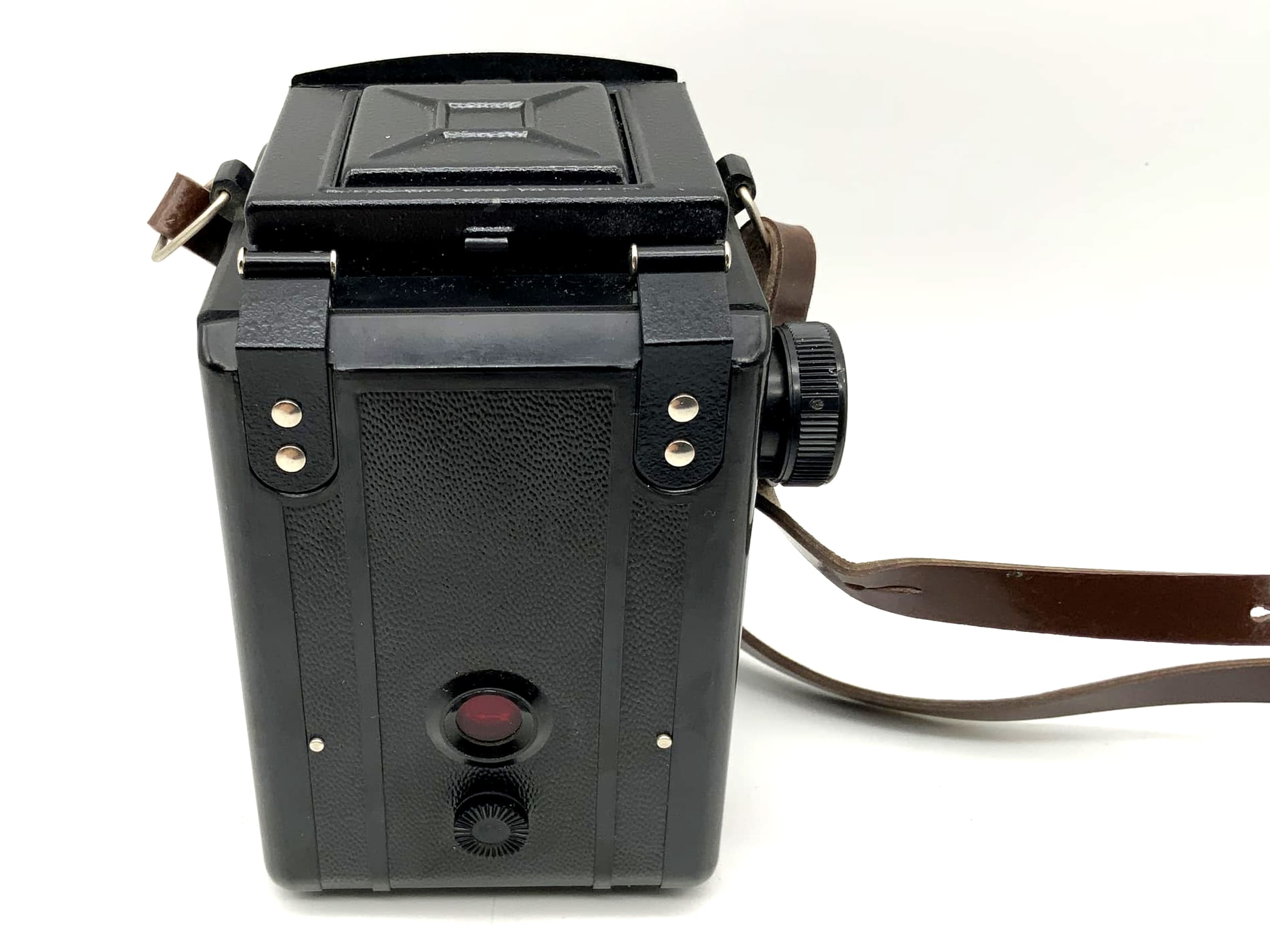 Lomo Lubitel 2 TLR mit T-22 4,5/75 USSR Mittelformat 6x6 zweiäugige Kamera