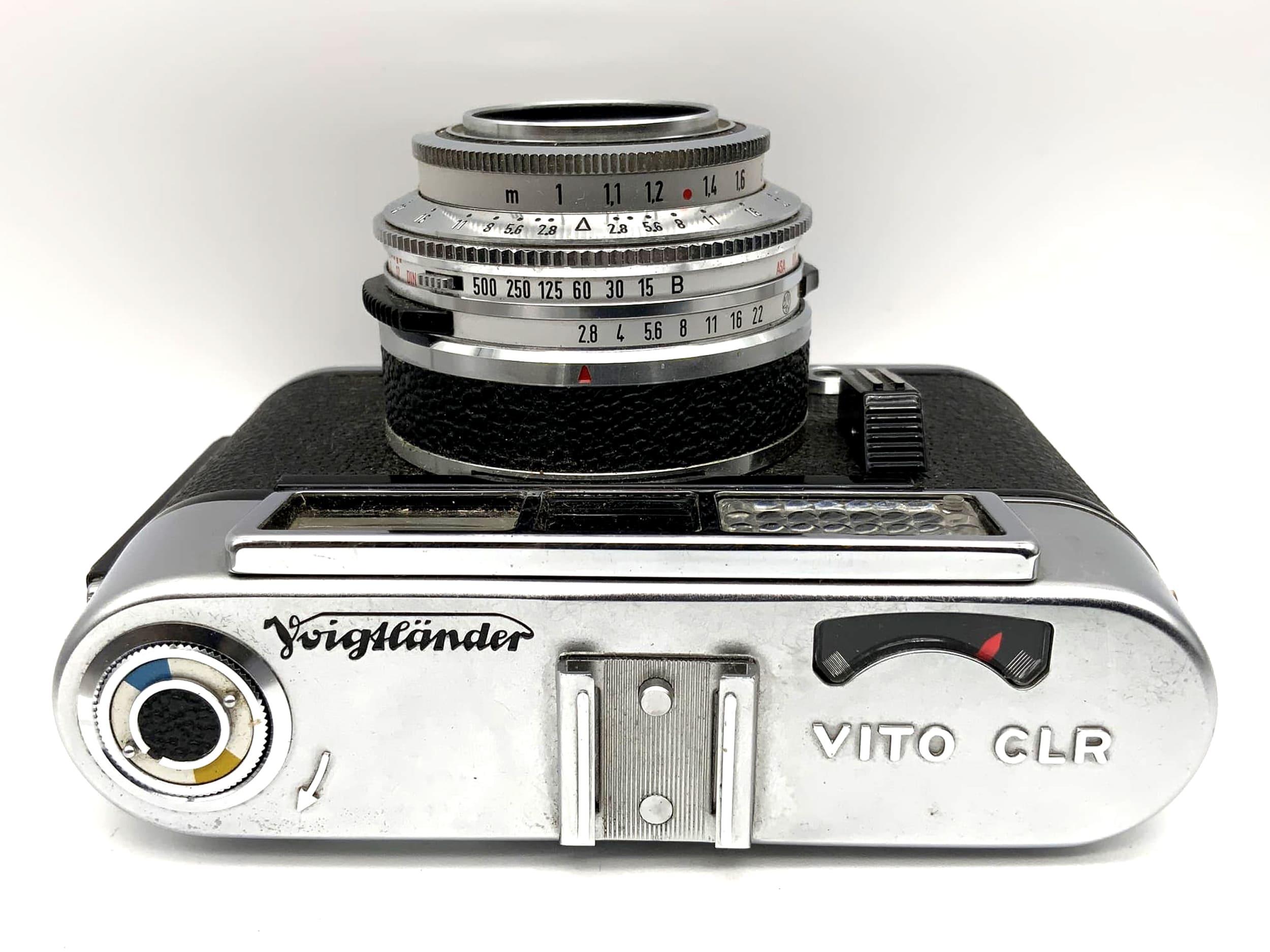 Voigtländer Vito CLR Kamera mit Color Skopar 1:2.8/50 Pronto-LK !Beli defekt!