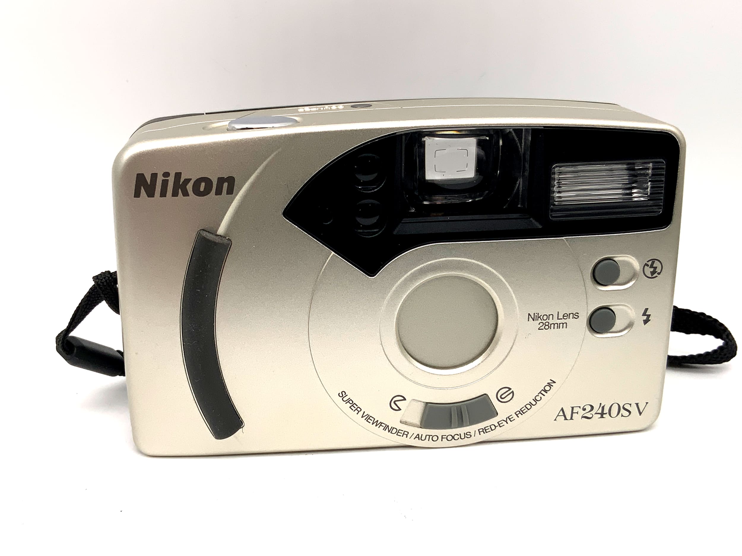 Nikon AF240SV Point&Shoot mit Nikon Lens 28mm Kompaktkamera Analogkamera