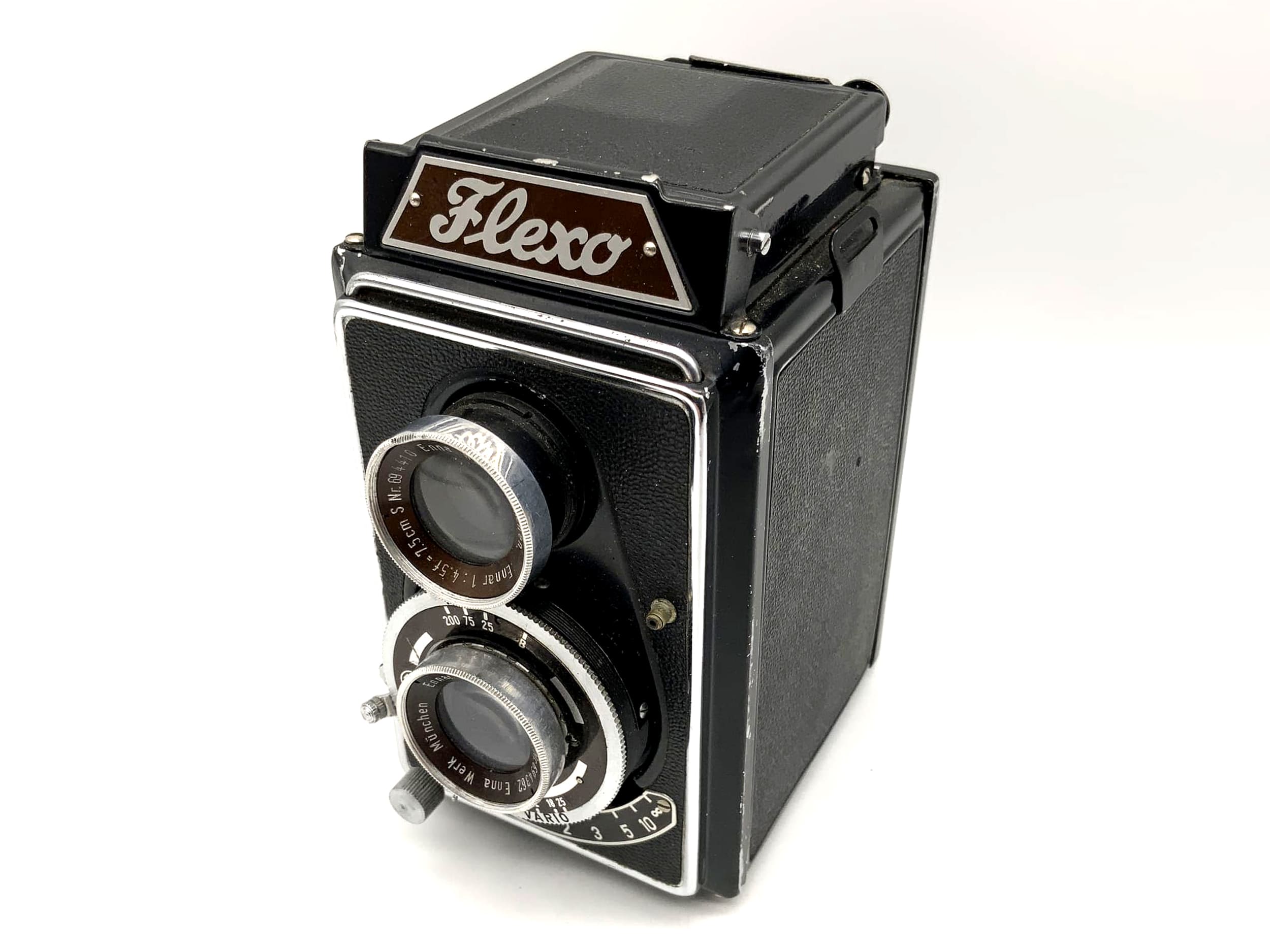 Lipca Flexo TLR mit Enna München Ennar 1:4.5 f=7.5cm red C Vario 6x6
