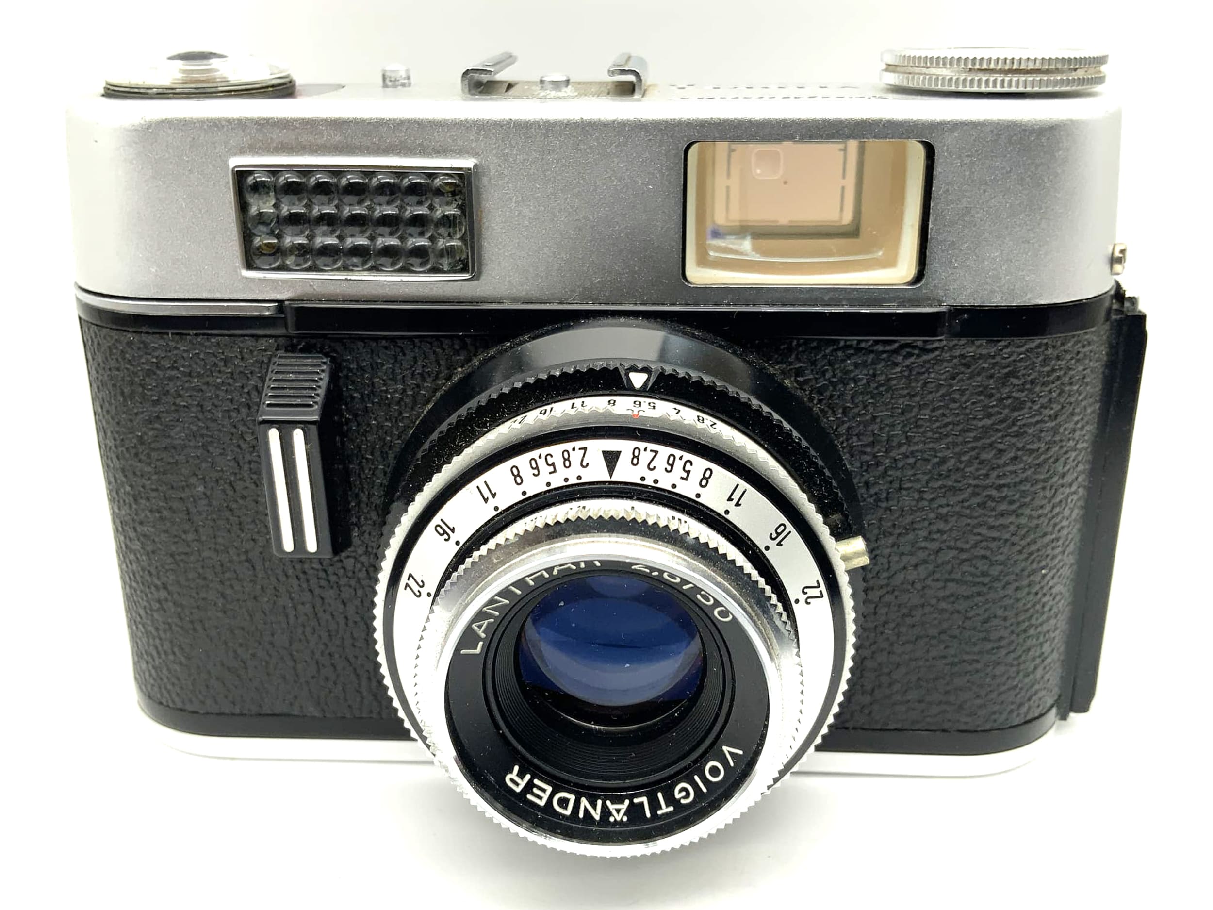 Voigtländer Vitoret D Kamera mit Lanthar 1:2.8/50 Prontor 125 !Beli defekt!