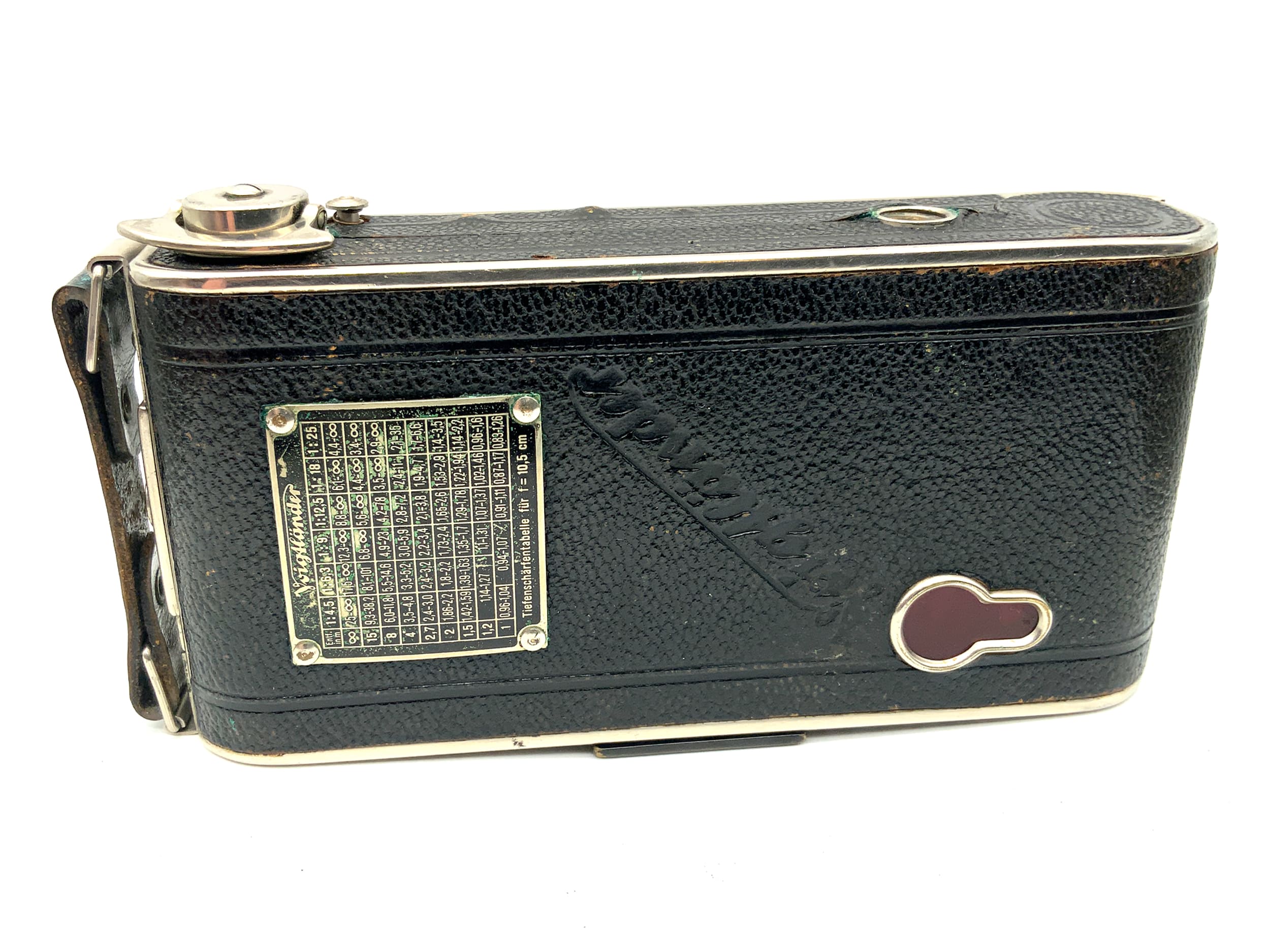 Voigtländer Klappkamera mit Anastigmat Skopar 1:4.5 F=10,5cm Analogkamera