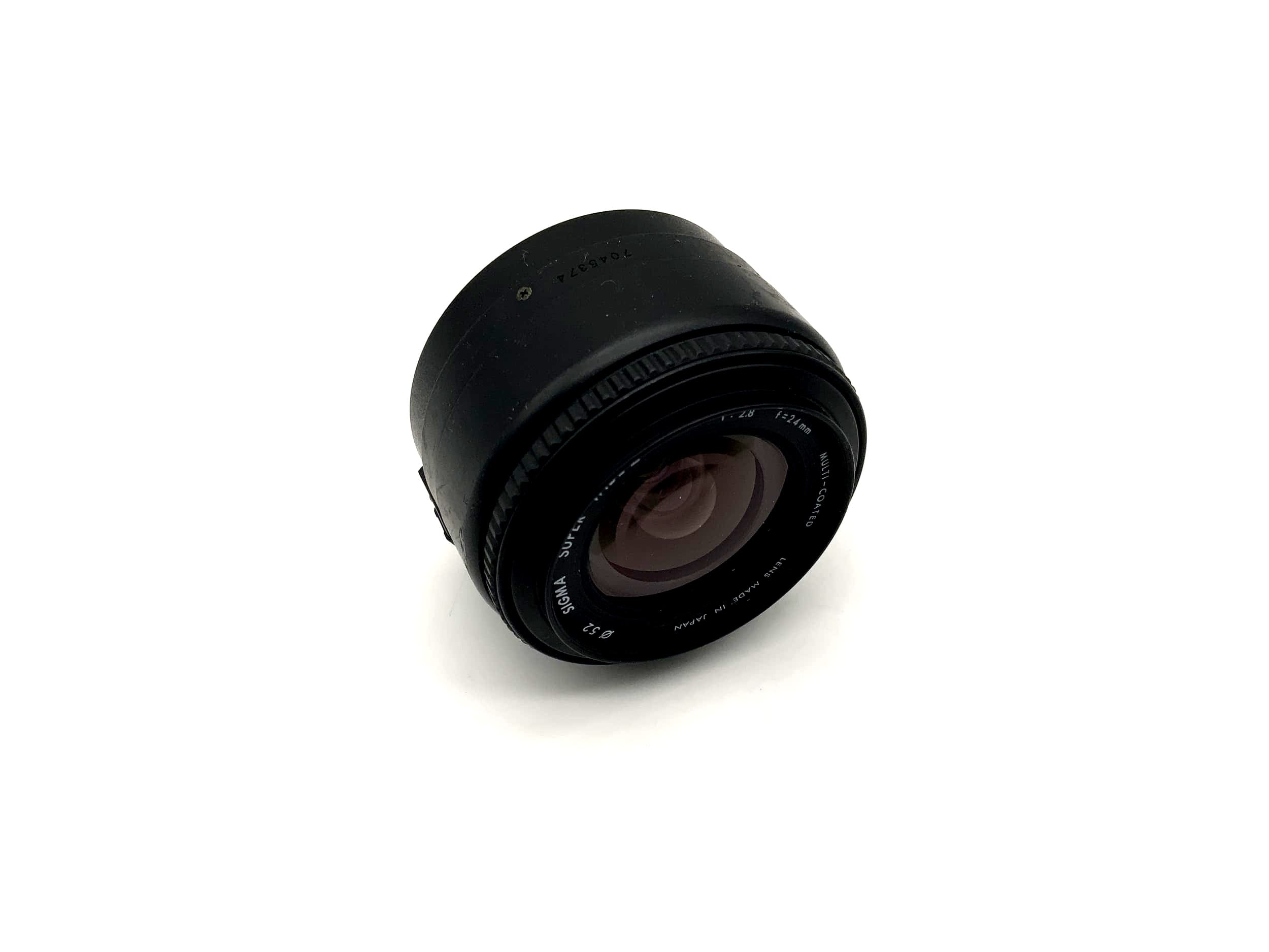 Sigma 24mm 1:2,8 Objektiv Super-Wide II Kamera Camera Lens (Canon EF)