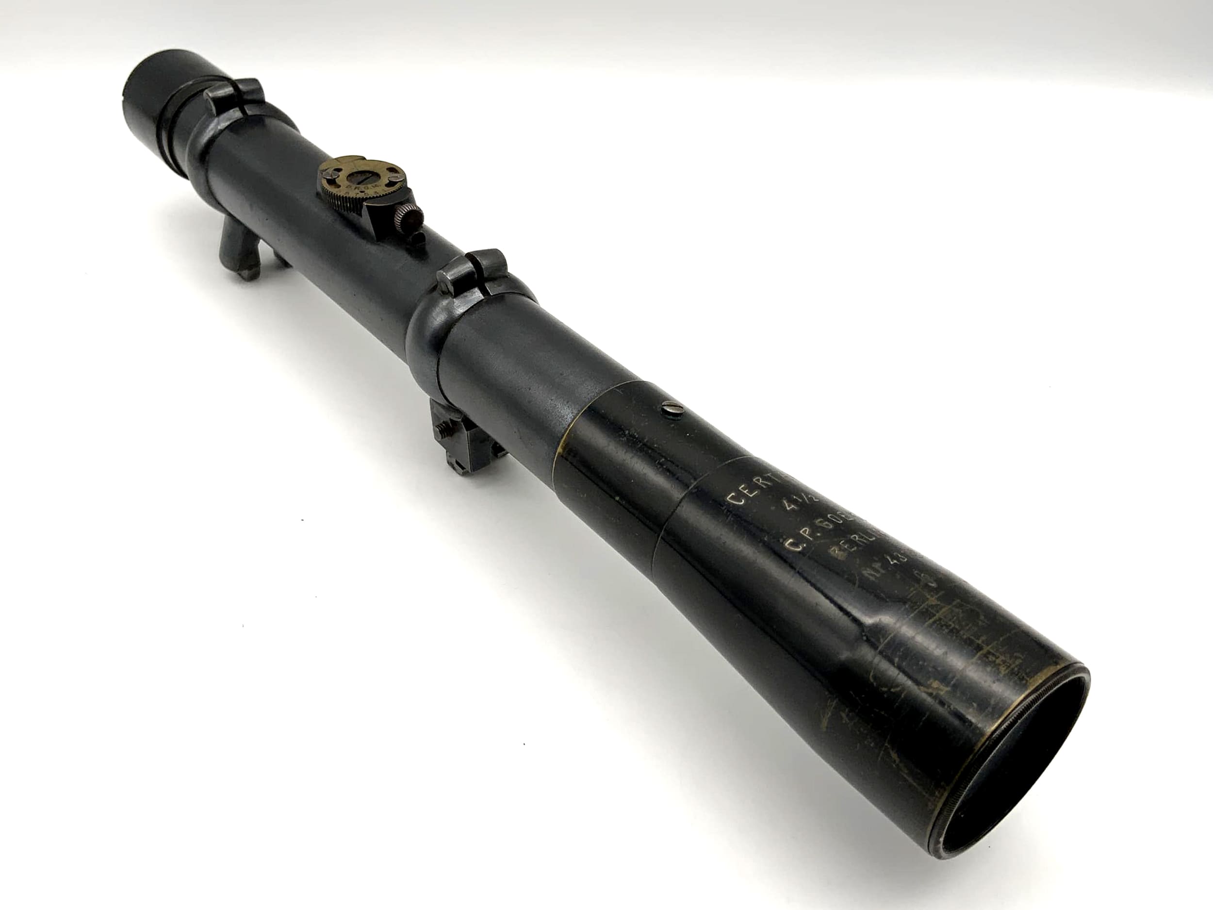 C.P.Goerz Certar Zielfernrohr 4,5 Jagd Zielrohr 4372 Prismenglas Jagdgas