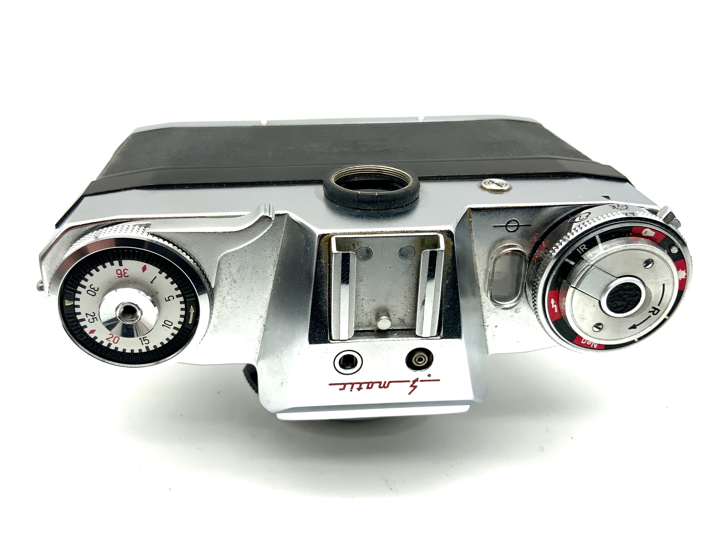 Zeiss Ikon Contaflex SLR Tessar 2.8/50 Synchro-Compur 35mm analog !Beli defekt!