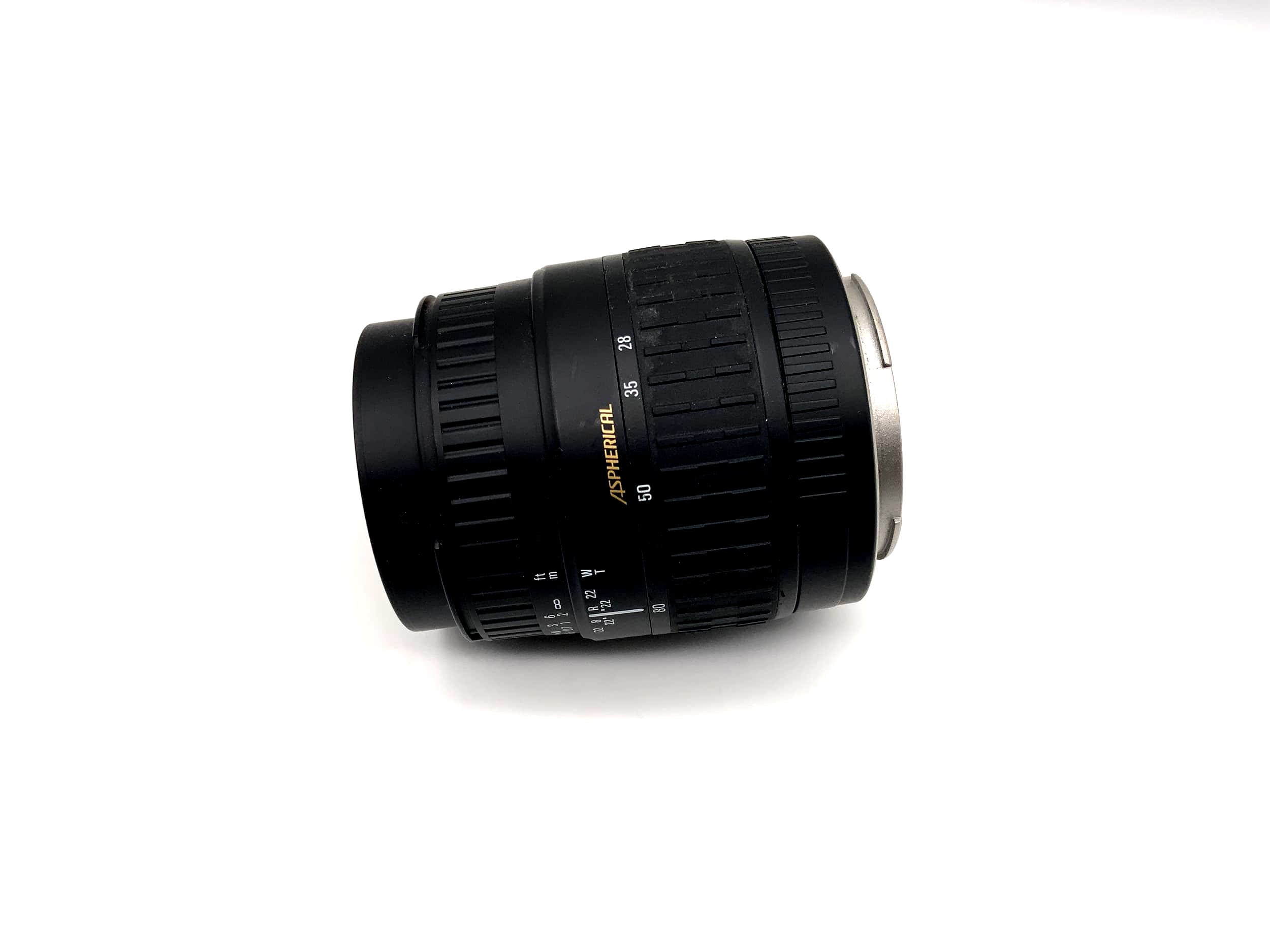 Sigma 28-80mm 1:3.5-5.6 Objektiv Zoom Macro Kamera Camera Lens (Canon EF)