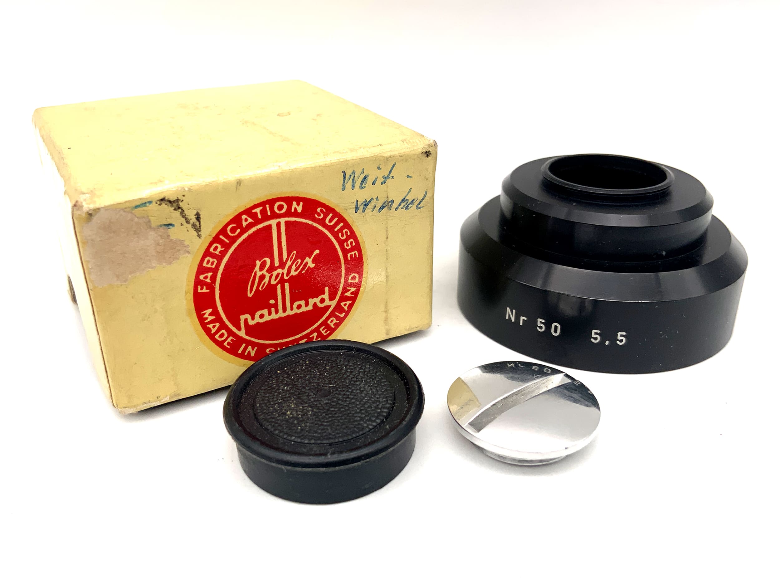 Schneider Kreuznach Nr. 50 5.5 Gegenlichtblende Cinegon 5.5cm 1.8 Sonnenblende