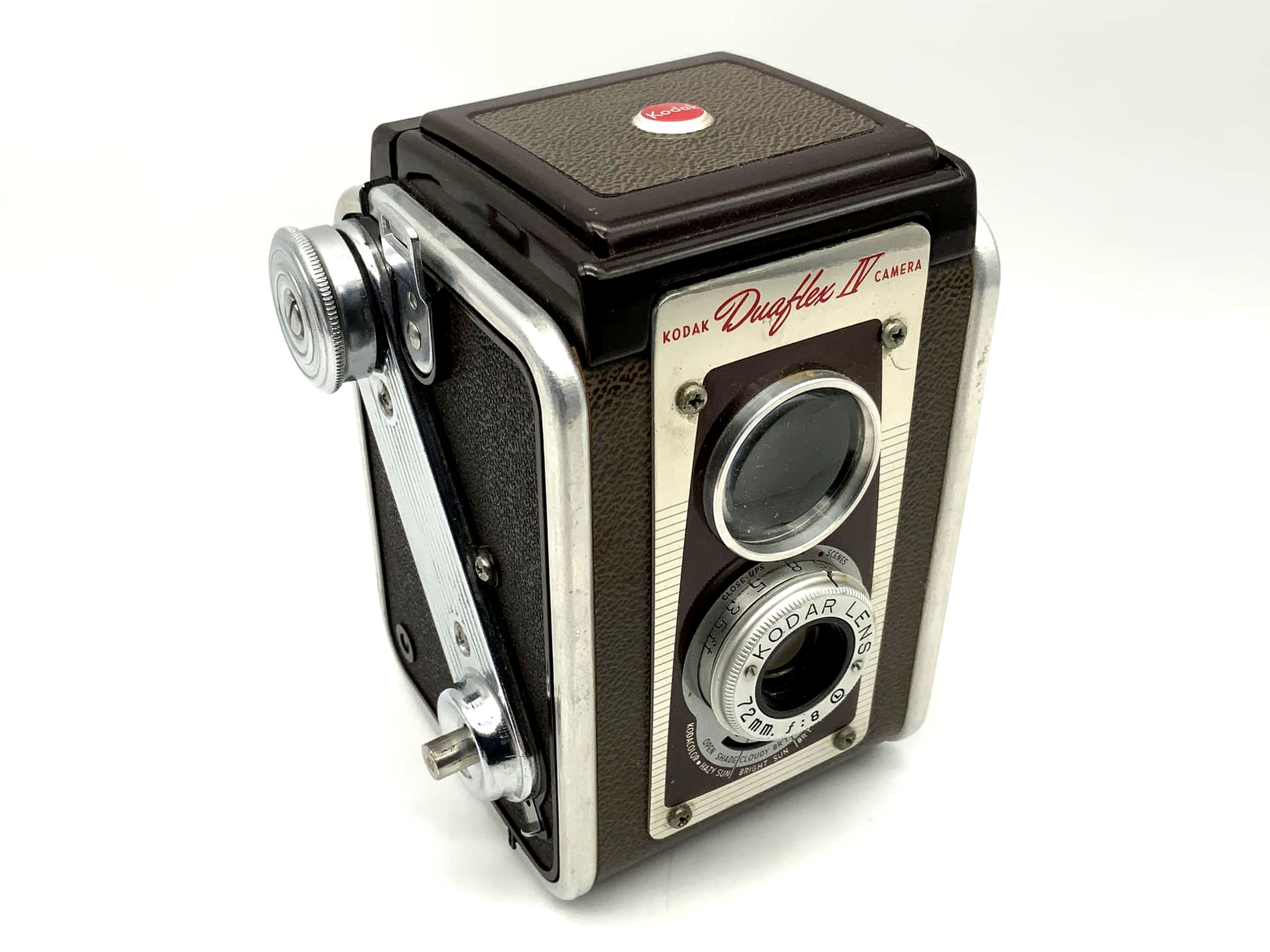 Kodak Duaflex IV Camera TLR mit 72mm f:8 Lenszweiäugige Kamera