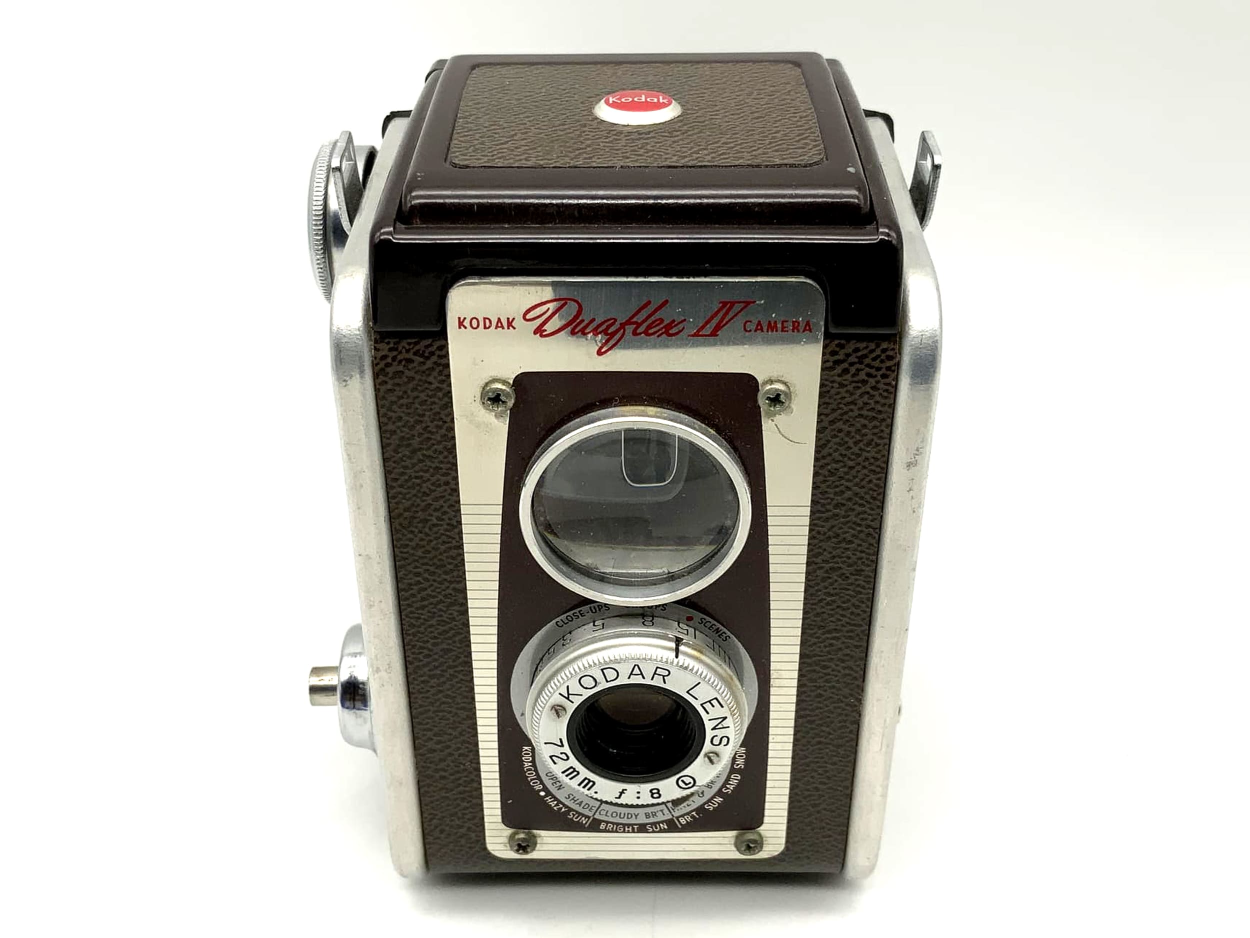 Kodak Duaflex IV Camera TLR mit 72mm f:8 Lenszweiäugige Kamera